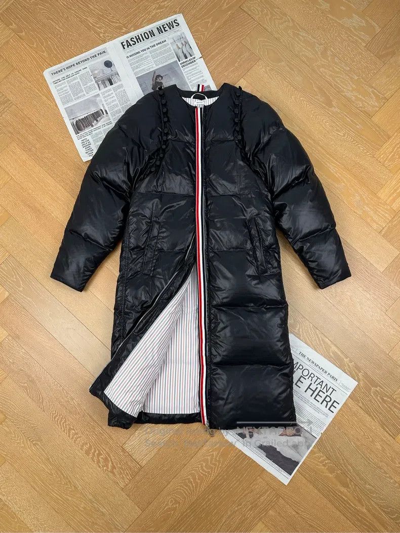 Thom Browne Thom Browne Detachable Long Down Jacket Size M / US 6-8 / IT 42-44 - 1 Thumbnail