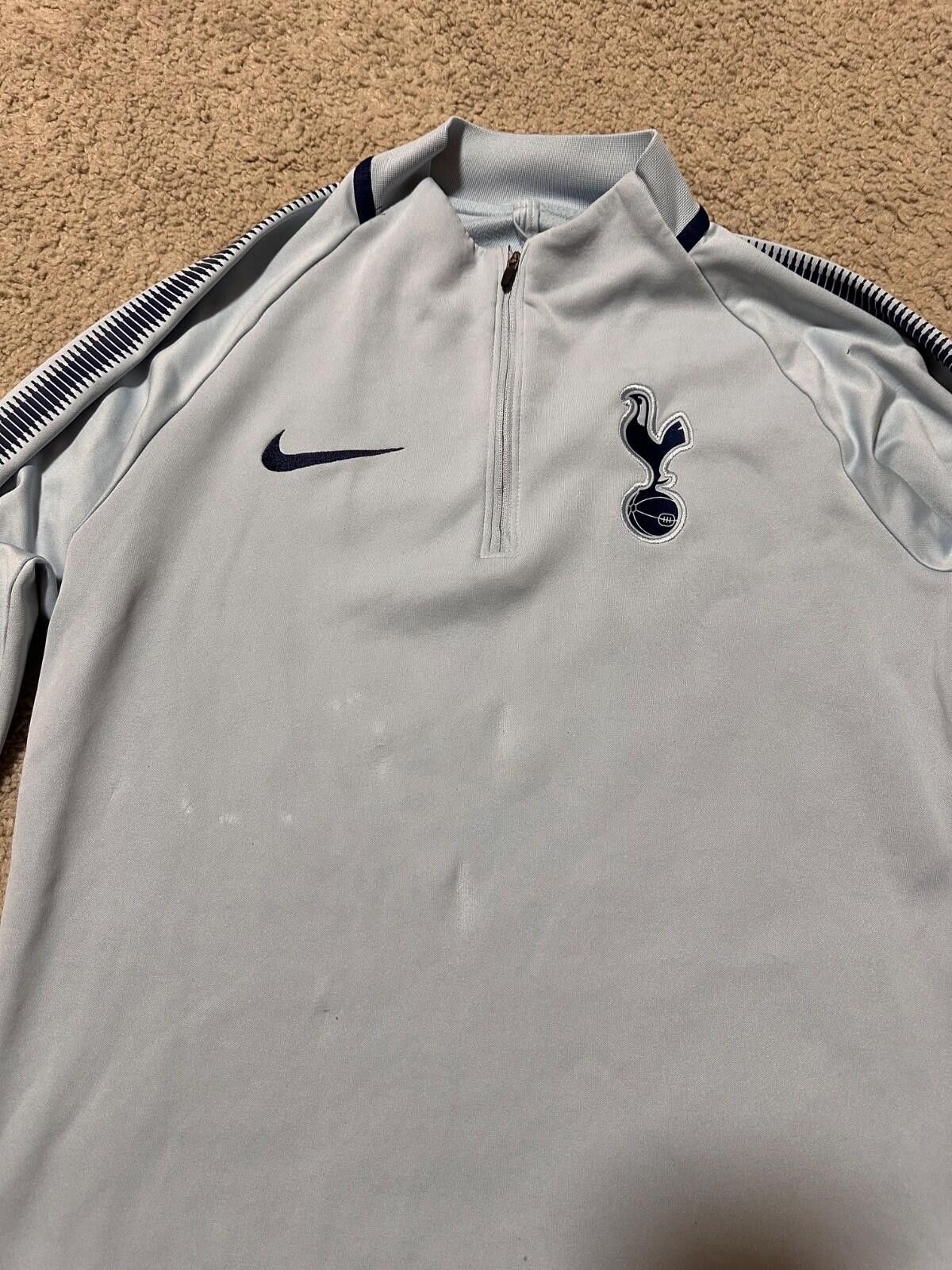 Nike TOTTENHAM 2018 TRAINING FOOTBALL SOCCER SQUAD DRILL TOP NIKE Size US S / EU 44-46 / 1 - 3 Thumbnail