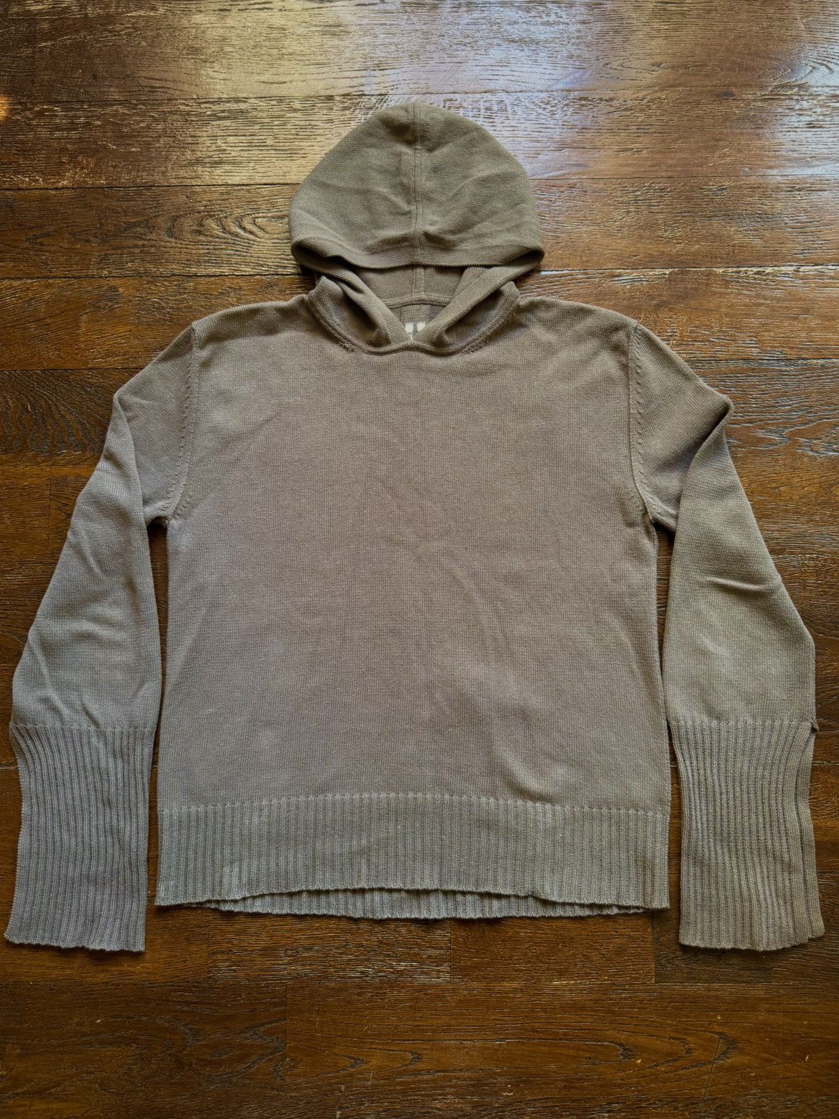 Rick Owens S/S 22 Hooded Knit