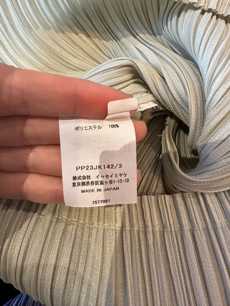 Issey Miyake issey miyake size:3 Light grey pleated coat Size XXS / US 00 / IT 34 - 8 Thumbnail