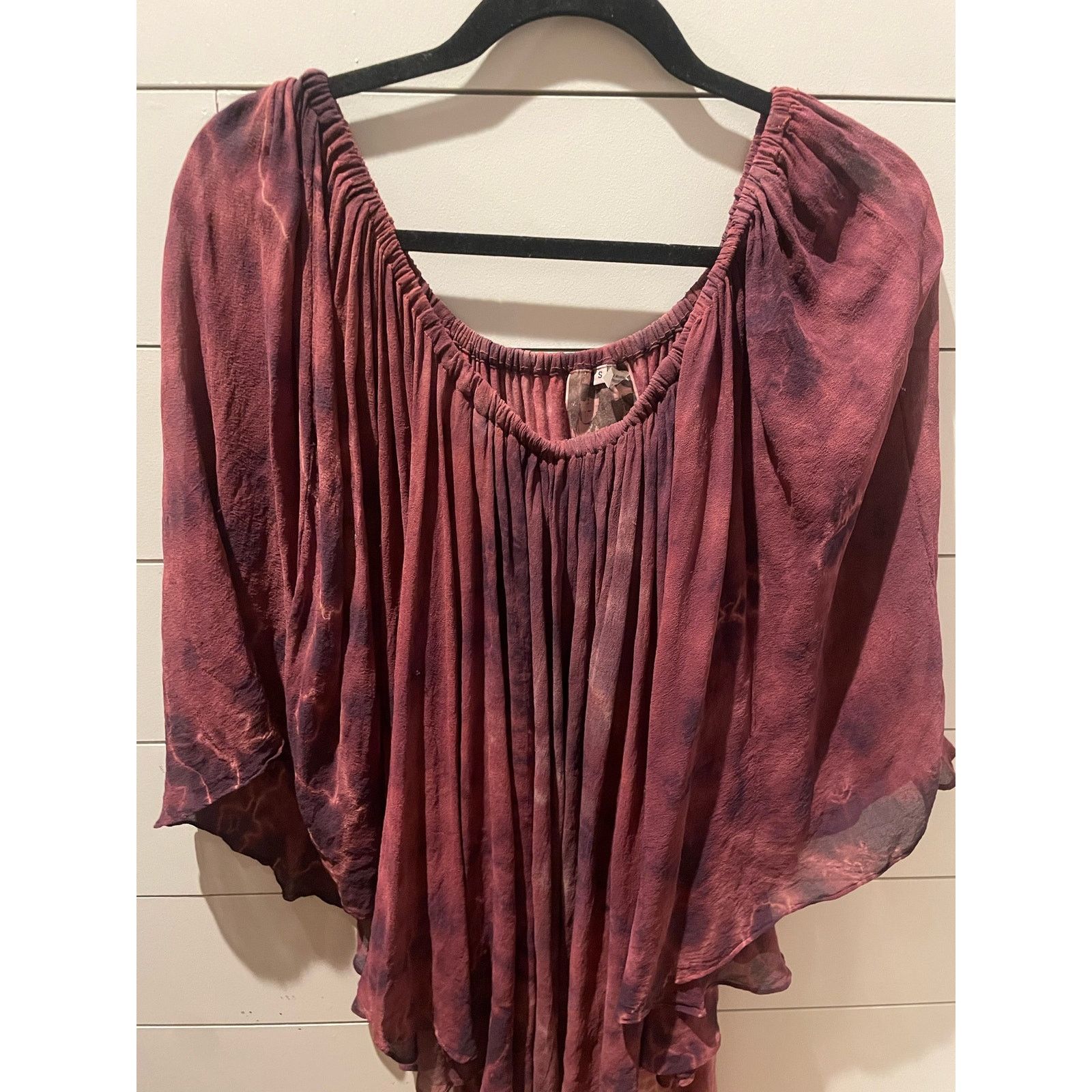 Young Fabulous & Broke YFB Silk&Modal Tie-Dyed Draped Mini, S Size S / US 4 / IT 40 - 7 Thumbnail