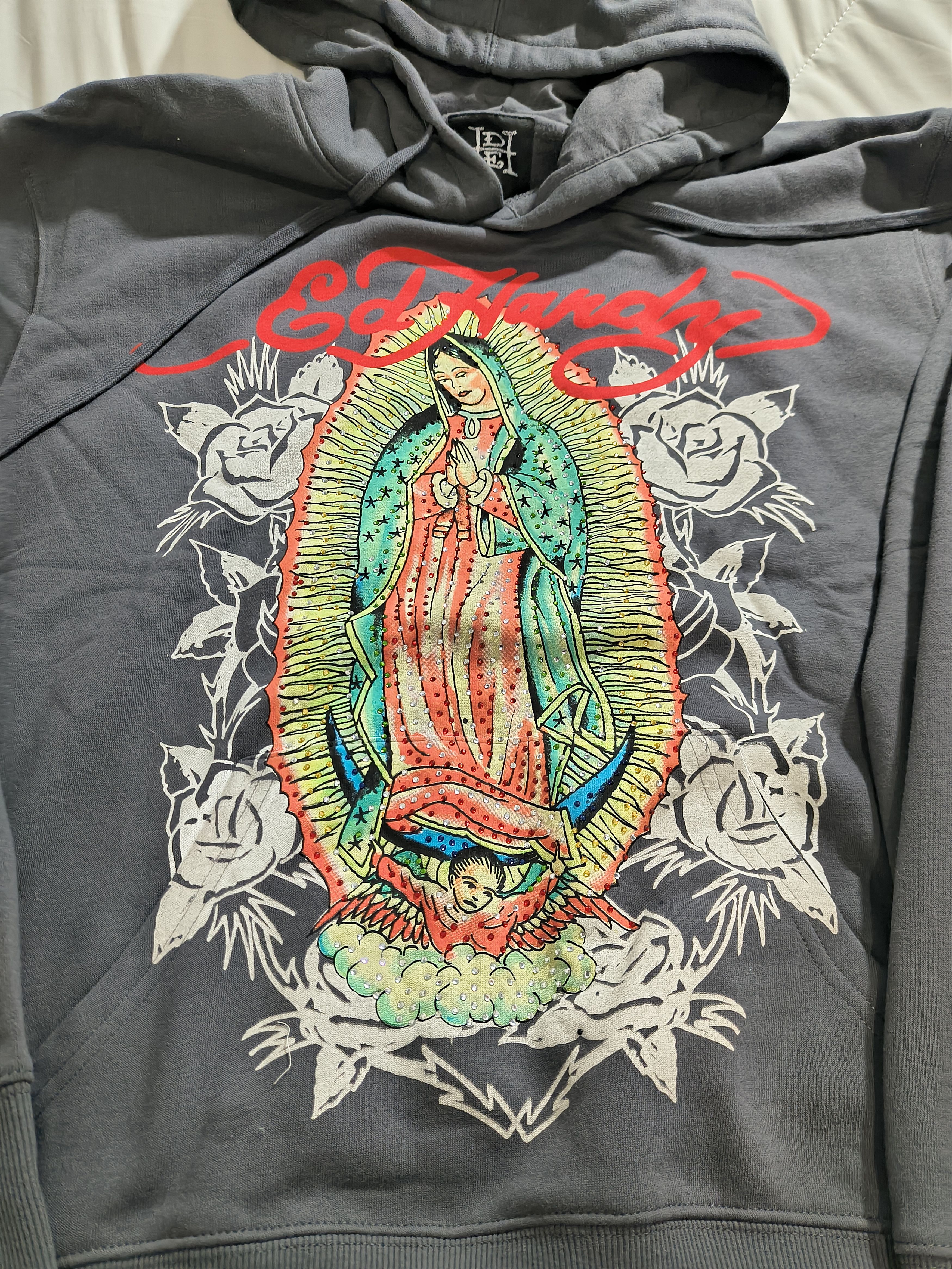 Ed Hardy Ed hardy Mary hoodie Size US XXL / EU 58 / 5 - 2 Thumbnail