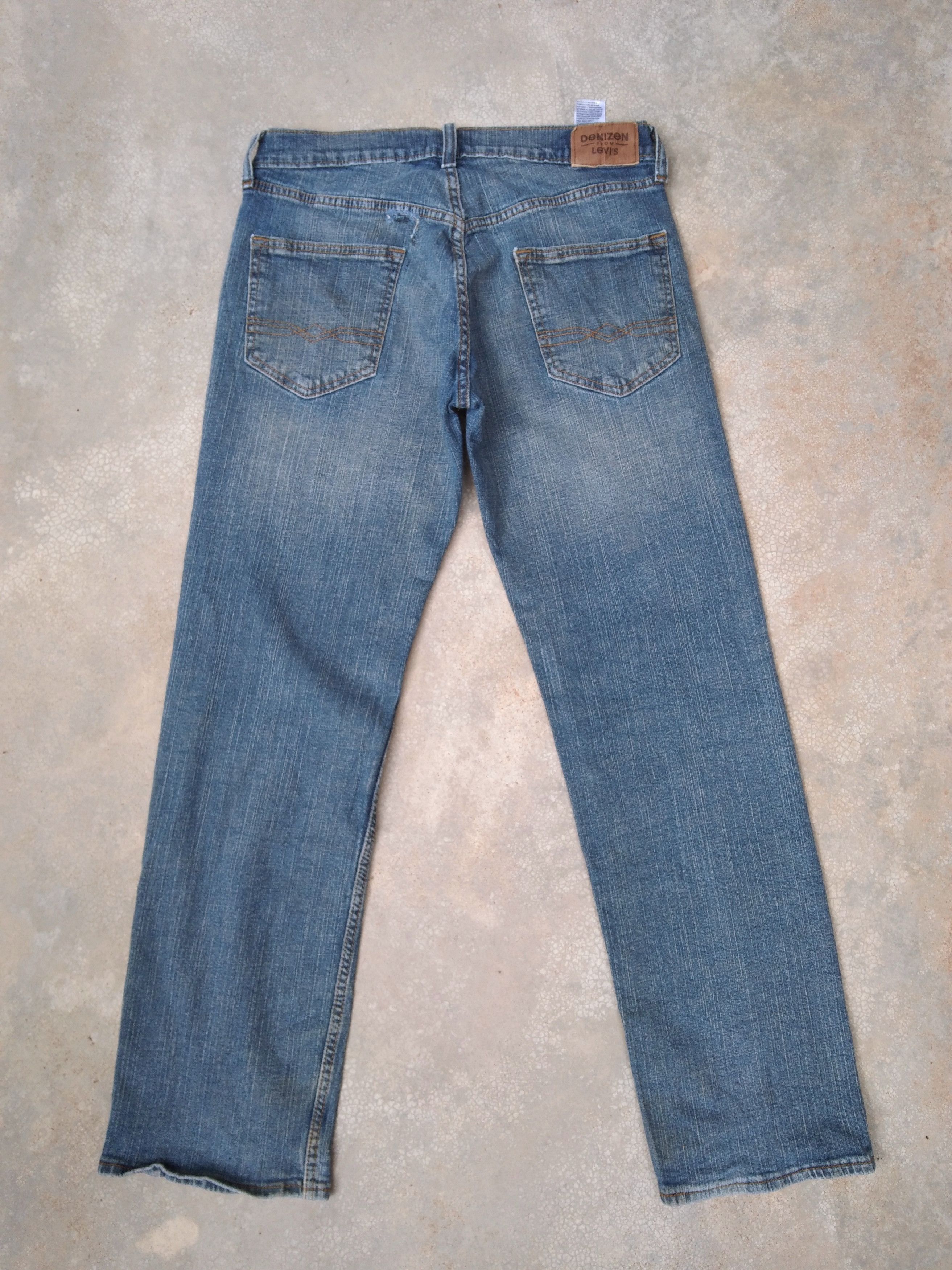 Levi's Denizen From Vintage Levi's 285 Faded Blue Jeans 30x29 Size US 30 / EU 46 - 2 Thumbnail