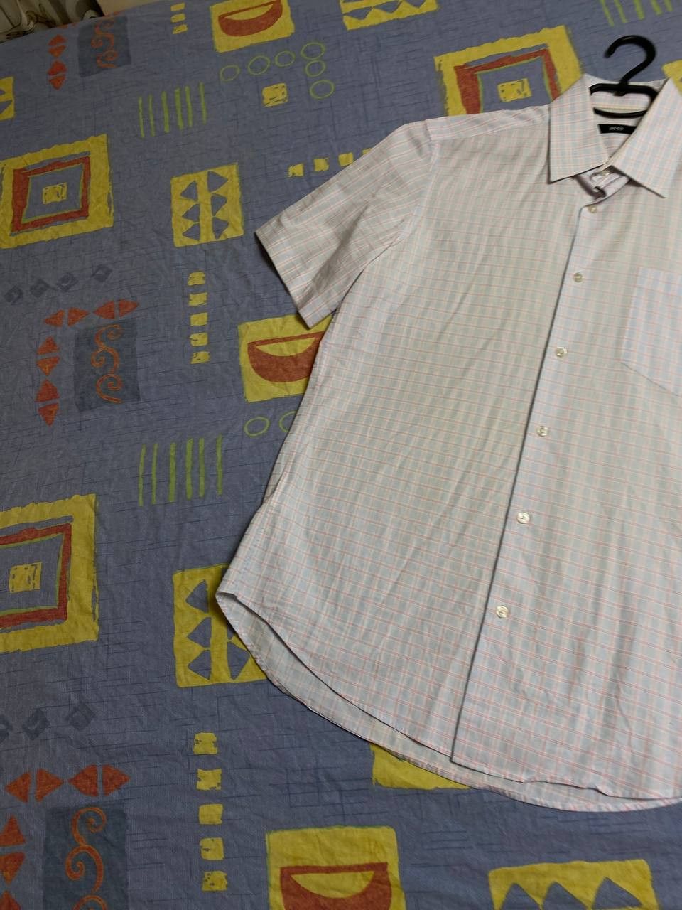 Hugo Boss Hugo Boss Shirt Short Sleeve Vintage Size US XXS / EU 40 - 14 Thumbnail