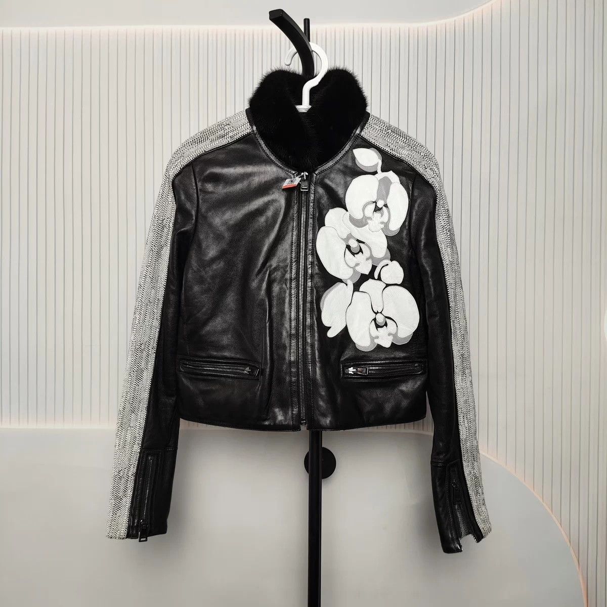 Fendi Fendi leather jacket 38 black Size S / US 4 / IT 40 - 1 Thumbnail
