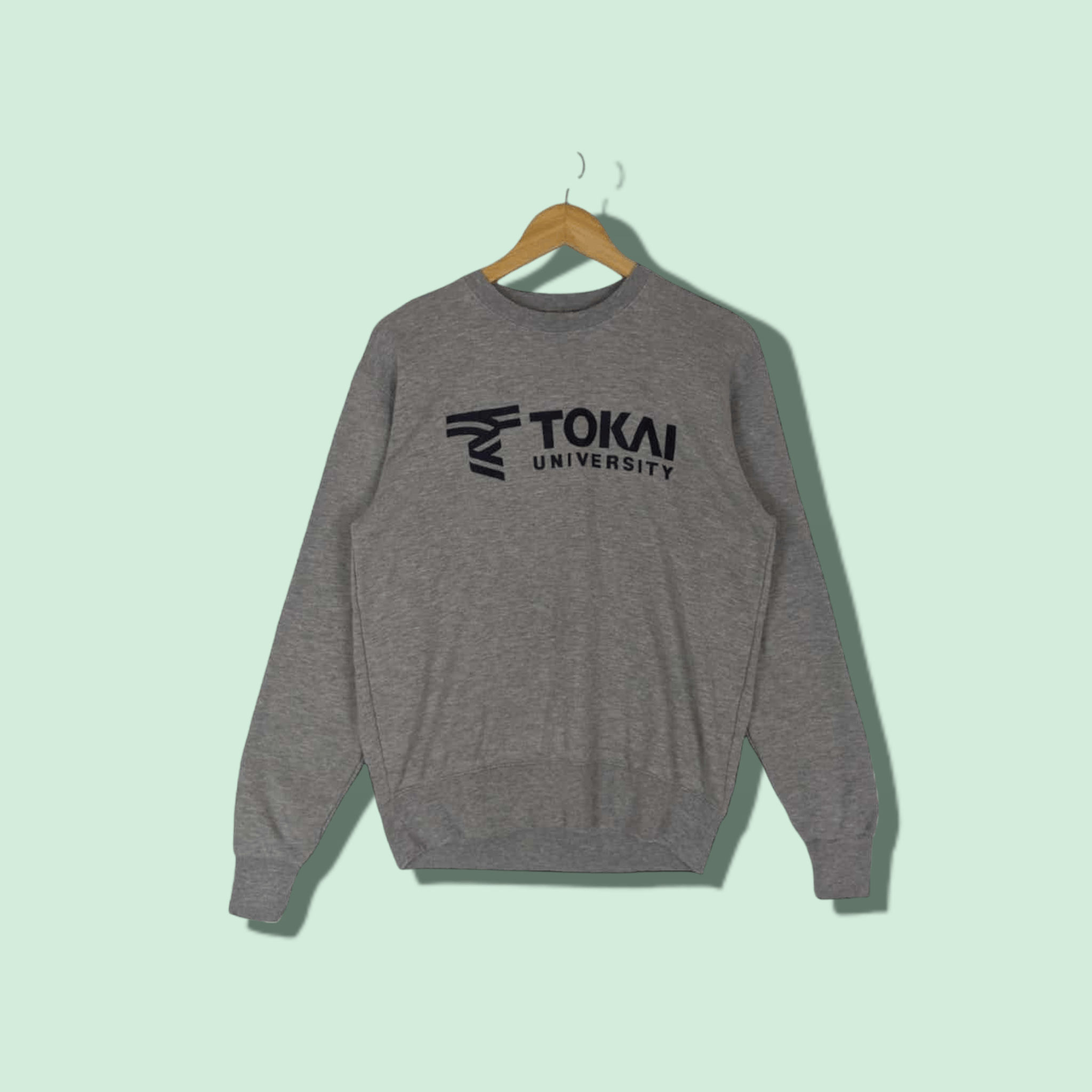 Japanese Brand Japan TOKAI UNIVERSITY Big Spell Out Jumper Sweatshirt Size US M / EU 48-50 / 2 - 1 Thumbnail