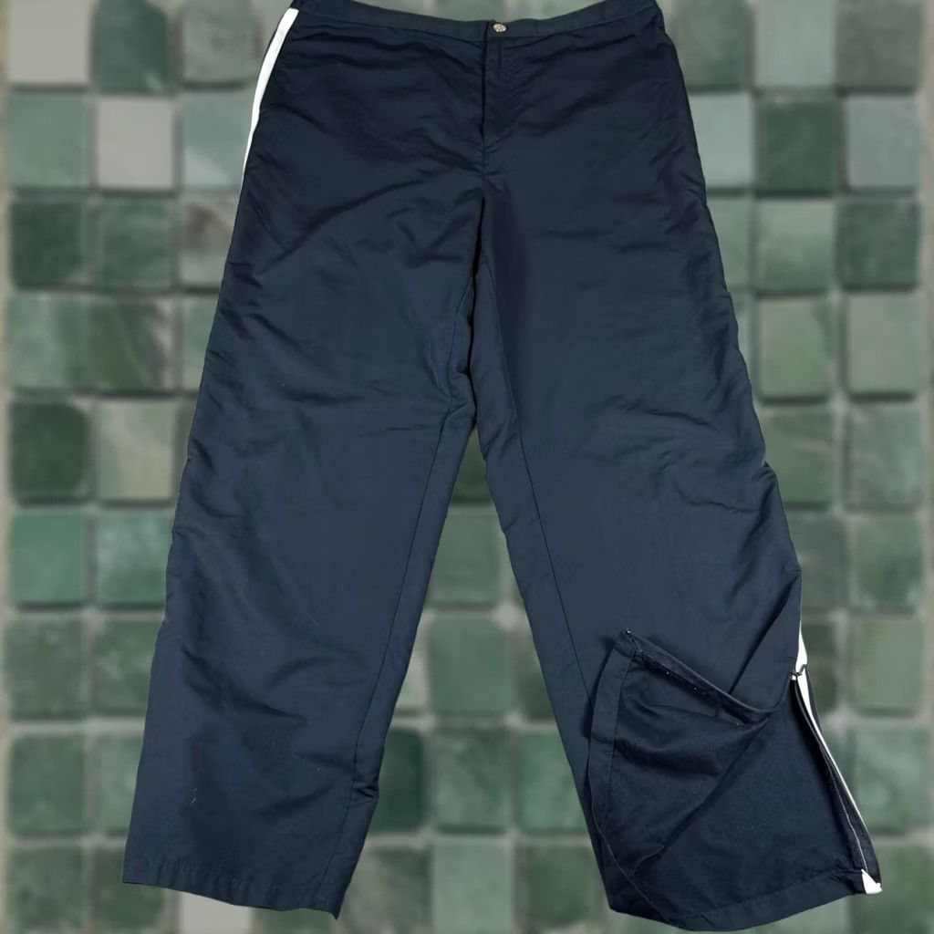 Ralph Lauren Lauren Ralph Lauren Active Track Pants Women 14 Navy Blue Pockets Elastic Waist Slit 30 Inseam Athletic Casual Athleisure Size 36" / US 14 / IT 50 - 1 Thumbnail