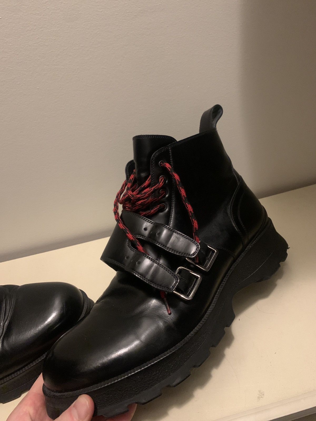 Christian Dior Monsieur Christian Dior high top leather boots Size US 9.5 / EU 42-43 - 1 Thumbnail