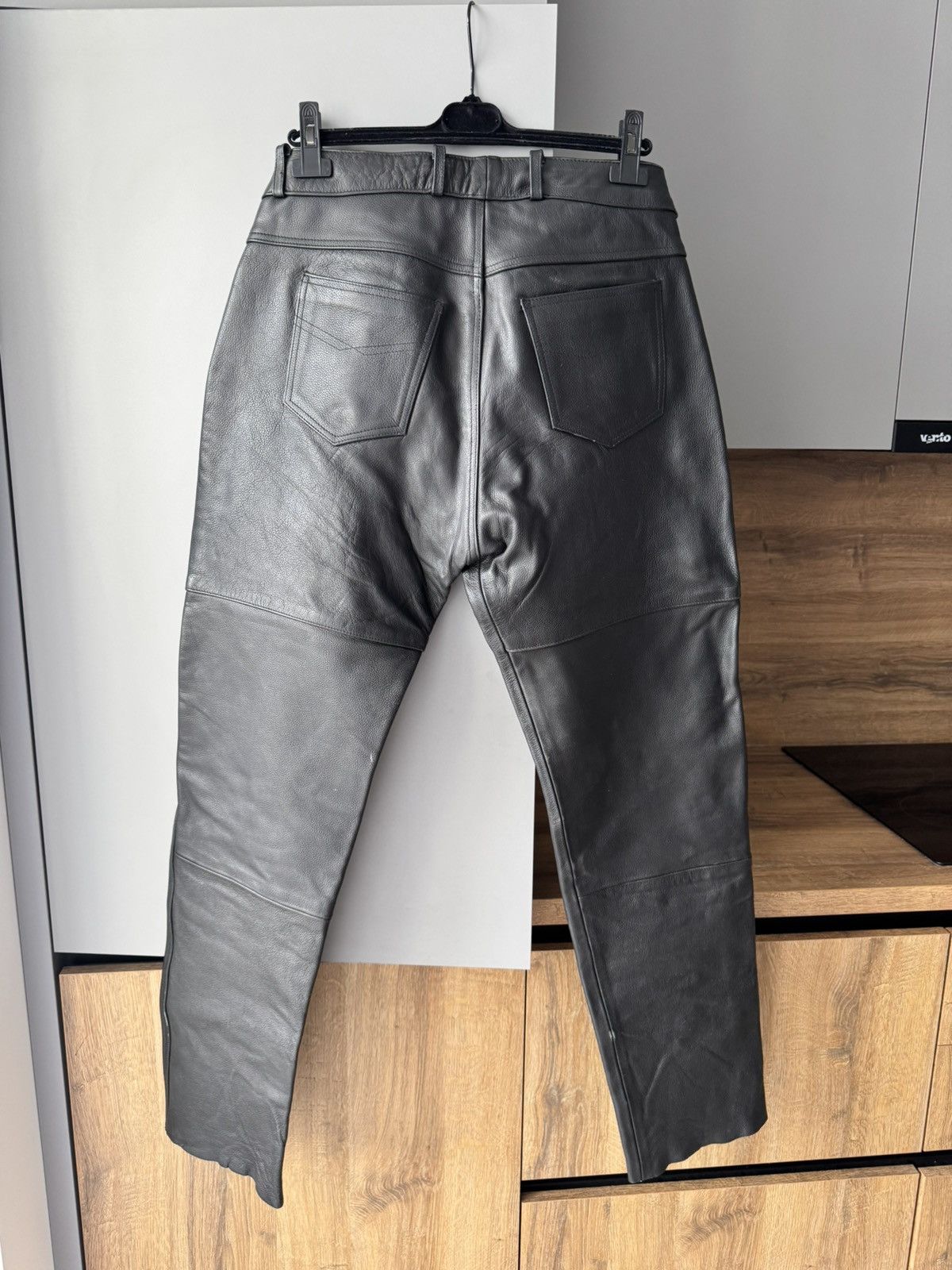 Japanese Brand Vintage Leather Motorcycle Biker Pants Size US 36 / EU 52 - 7 Thumbnail