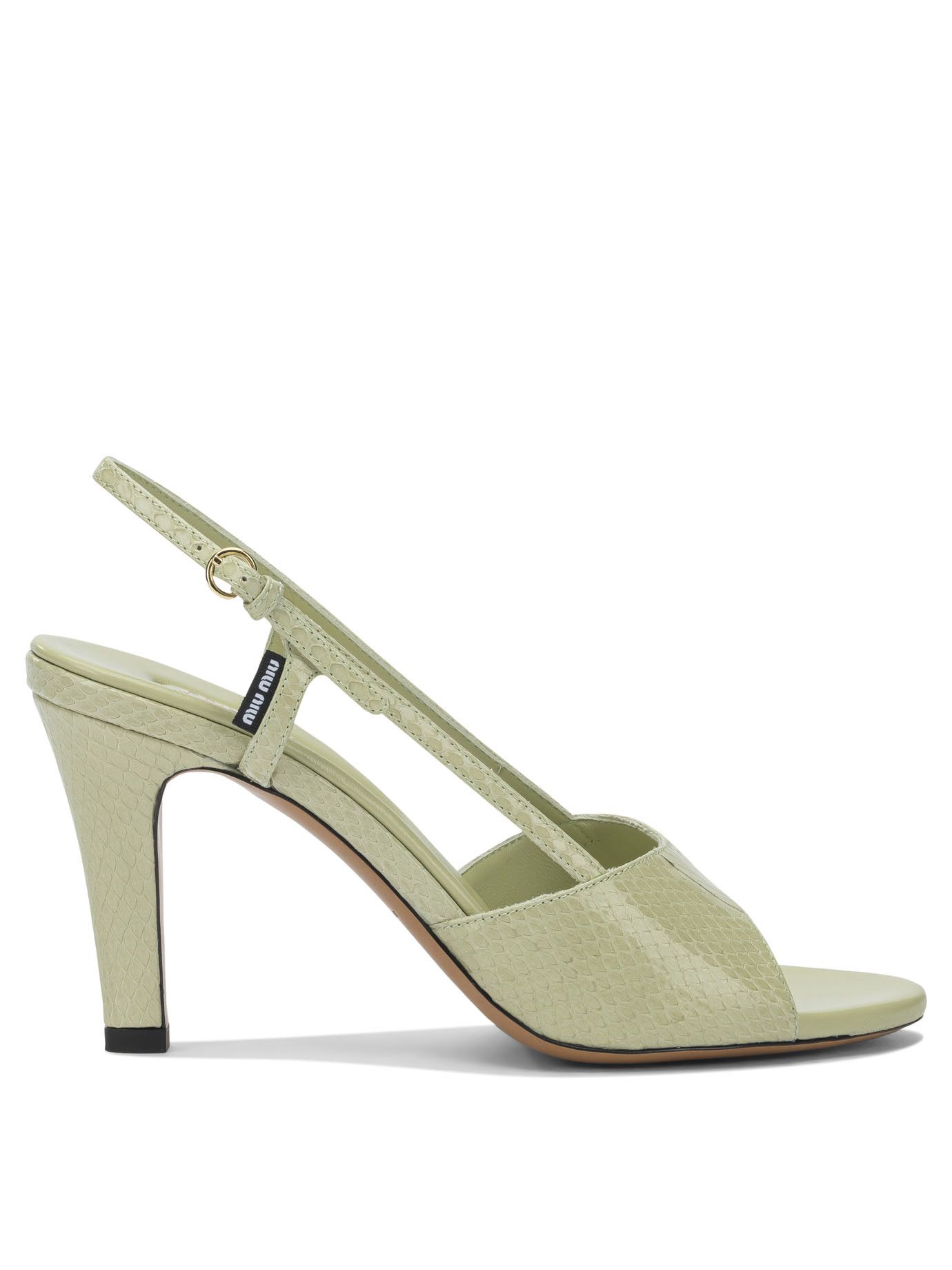 Miu Miu Miu Miu Ayers Slingback Sandals IT 37 Women - USA Duties Paid Size US 7 / IT 37 - 1 Thumbnail