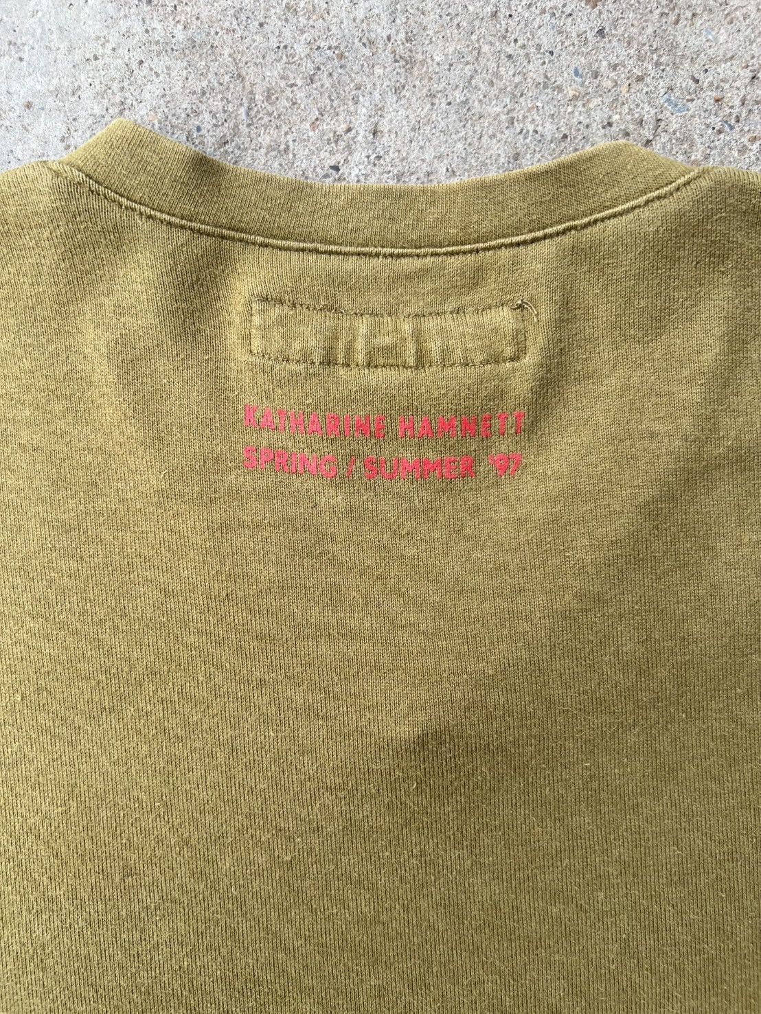 Katharine Hamnett London Ss1997 Vintage Katharine Hamnett London T-Shirt Size US S / EU 44-46 / 1 - 8 Thumbnail