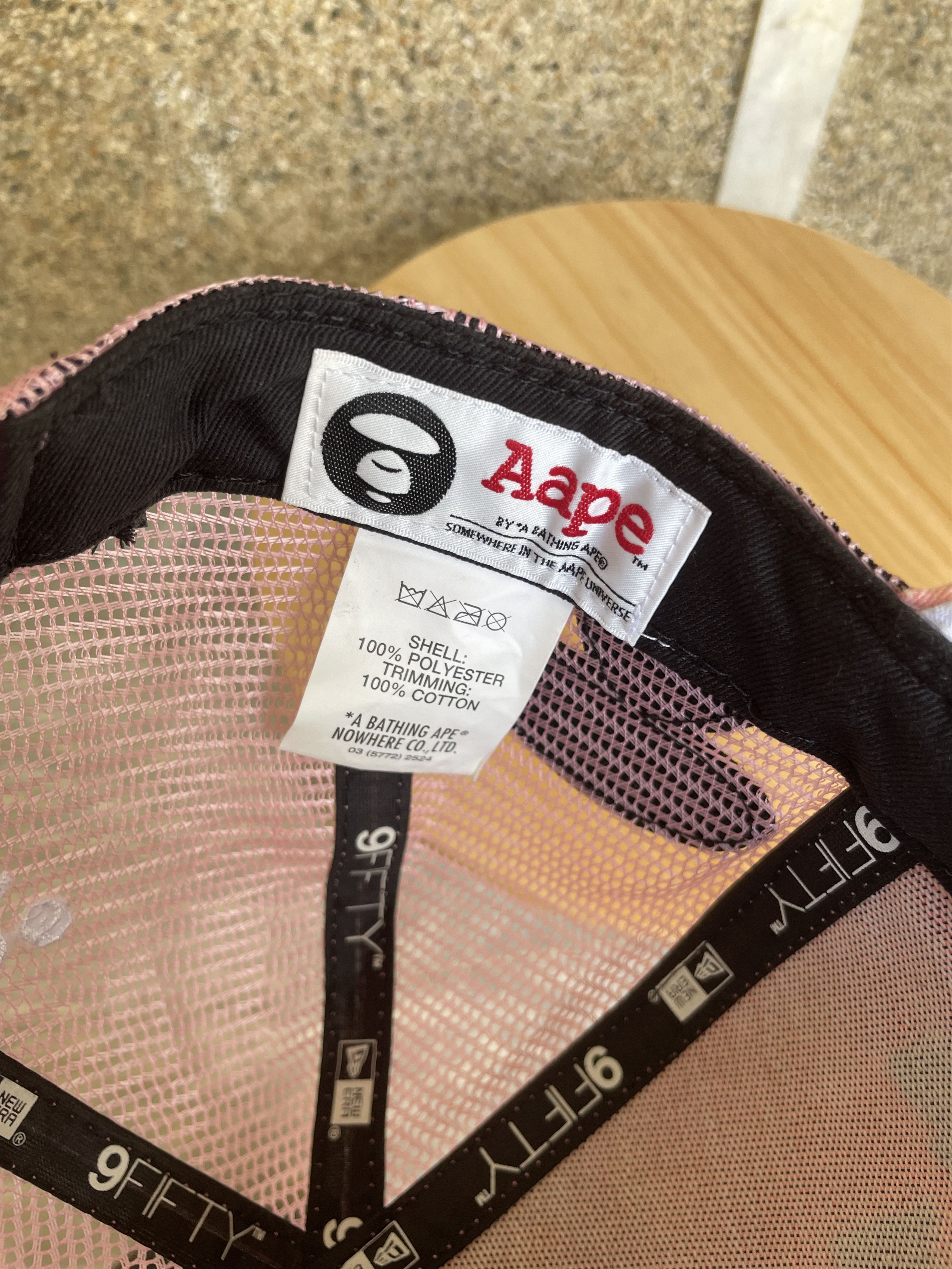 Aape Aape By Bape x New Era Mesh Snapback Size ONE SIZE - 9 Thumbnail