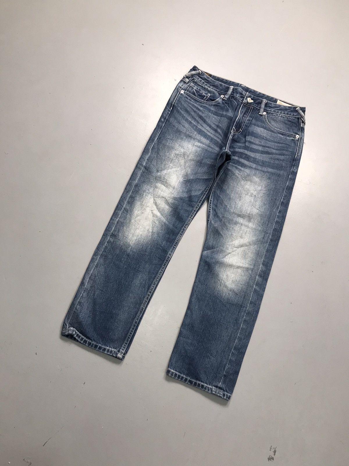Japanese Brand Vintage Evisu prints denim Size 30" / US 8 / IT 44 - 3 Thumbnail