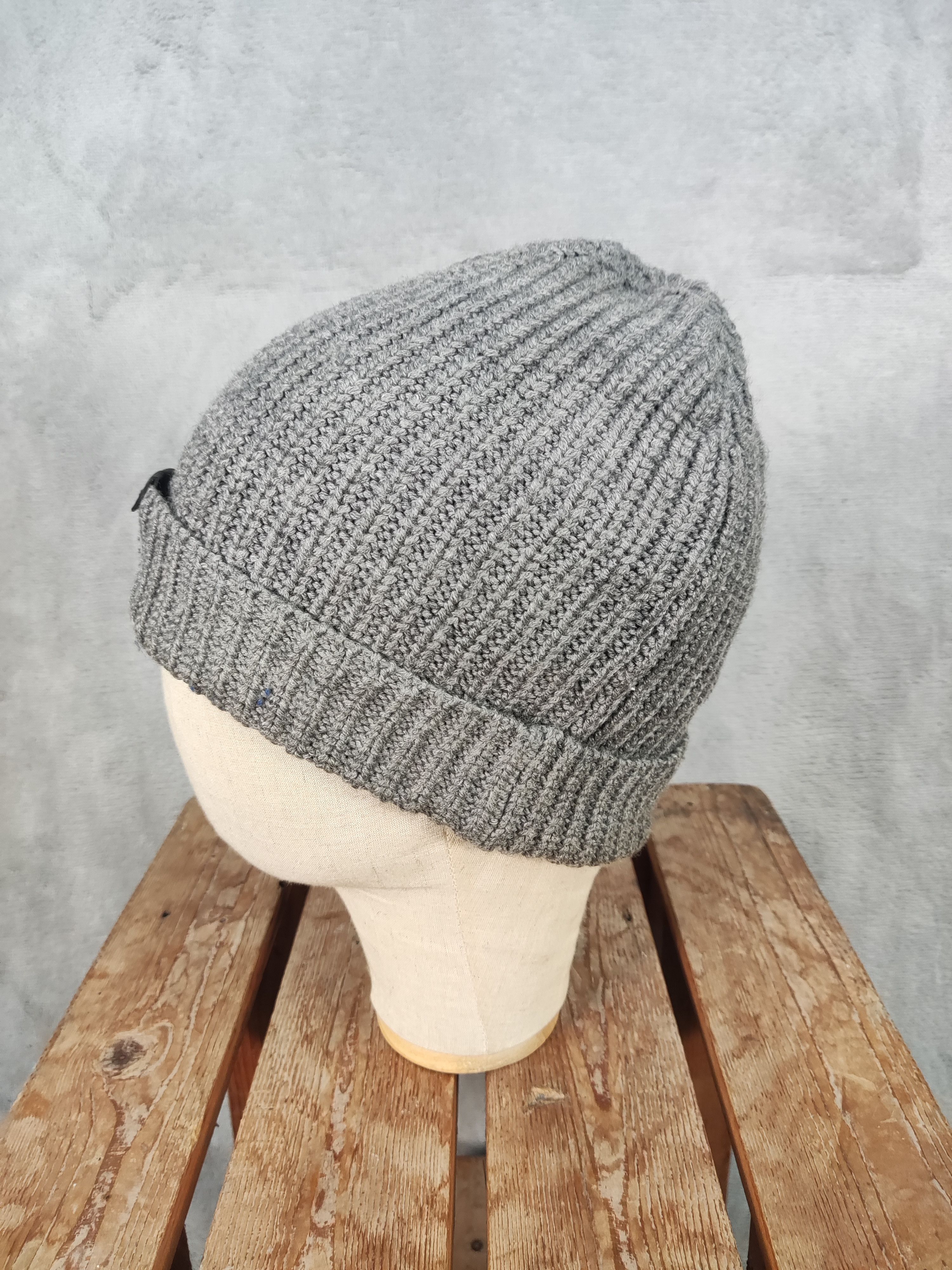 Coach Vintage Coach Plain Gray Wool Beanie Hat Size ONE SIZE - 5 Thumbnail