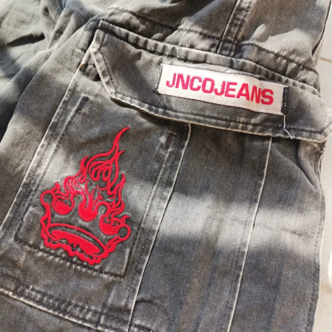 JNCO VTG JNCO CARGO SHORT MULTIPOCKET Size US 38 / EU 54 - 3 Thumbnail