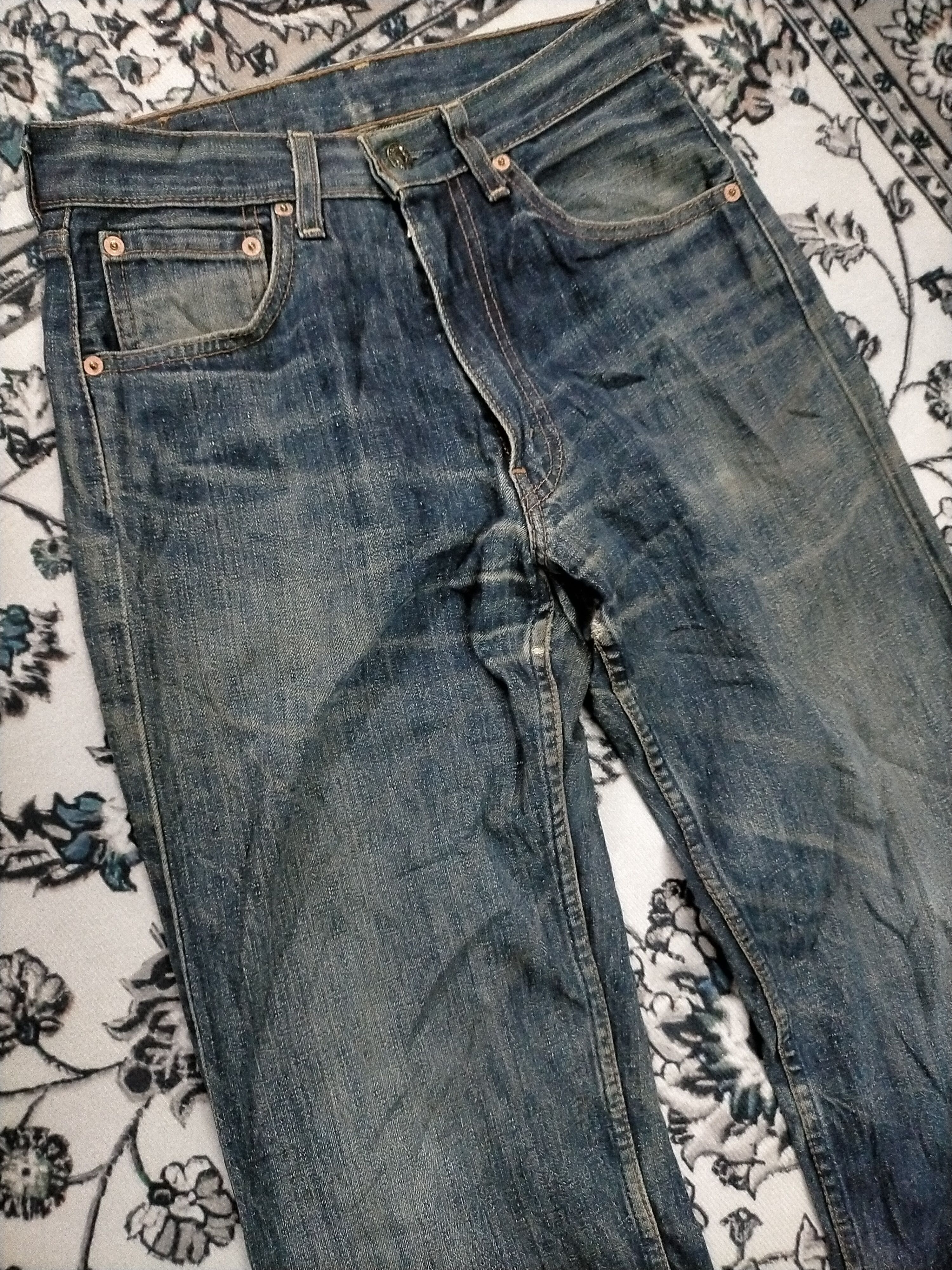 Levi's 🔥Vintage🔥 Levis 503 Washed Nice Jeans Size US 28 / EU 44 - 4 Thumbnail