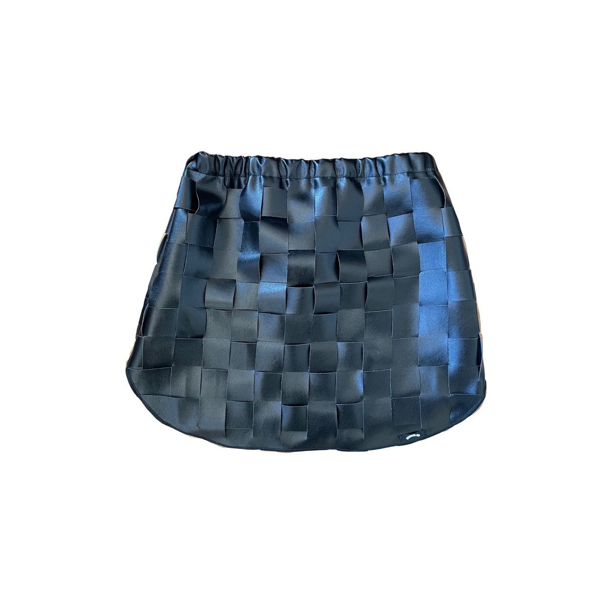 image of Barkalnd Fake Leather Skirt in Black, Women's (Size 26)