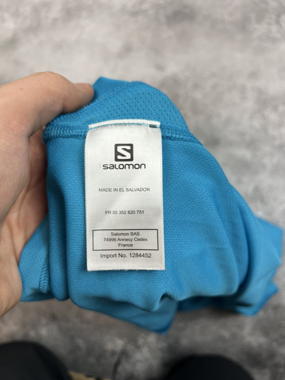 Salomon Salomon Blue T Shirt Tee Womens Size L / US 10 / IT 46 - 5 Thumbnail