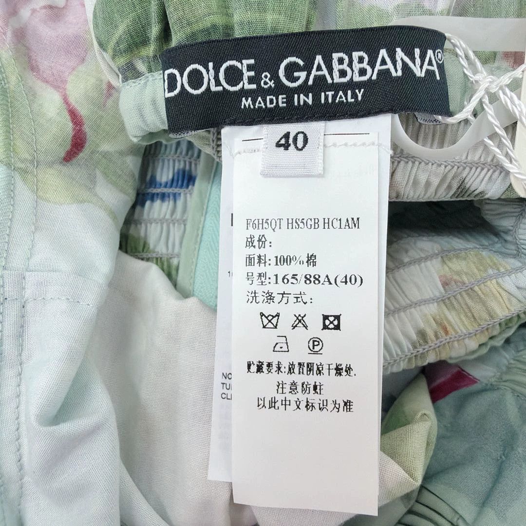 Dolce & Gabbana Dolce & Gabbana Floral Button Dress Size 40 Size S / US 4 / IT 40 - 7 Thumbnail