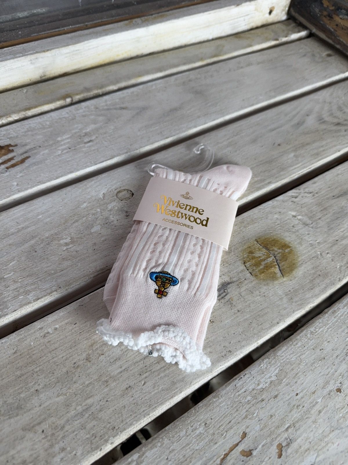 Vivienne Westwood NWT Archive Vivienne Westwood Japan Luxury Orb Logo Socks Size ONE SIZE - 15 Thumbnail