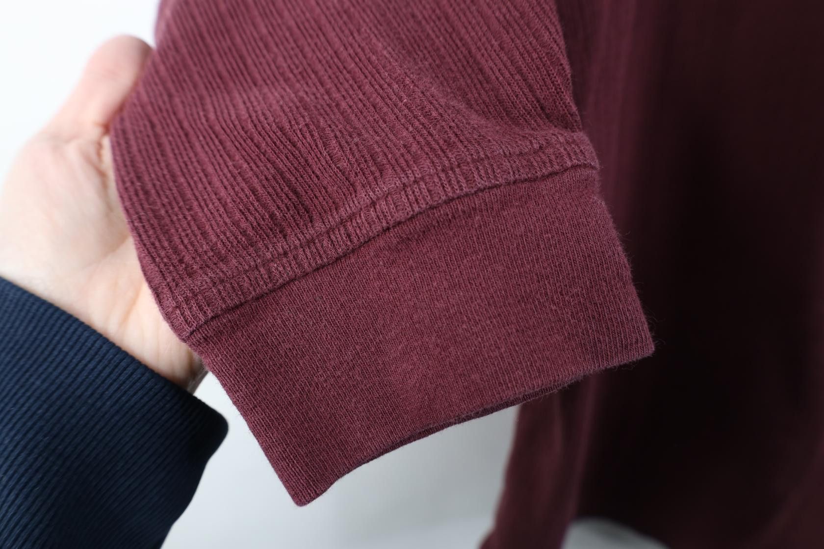 Vintage Vintage 90s Streetwear Thermal Ribbed Knit Henley T-Shirt Size US XL / EU 56 / 4 - 8 Thumbnail