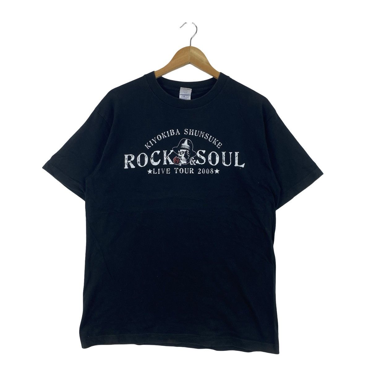 Band Tees Vintage KIYOKIBA SHUNSUKE Rock & Soul Live Tour 2008 Graphic Size US L / EU 52-54 / 3 - 1 Thumbnail