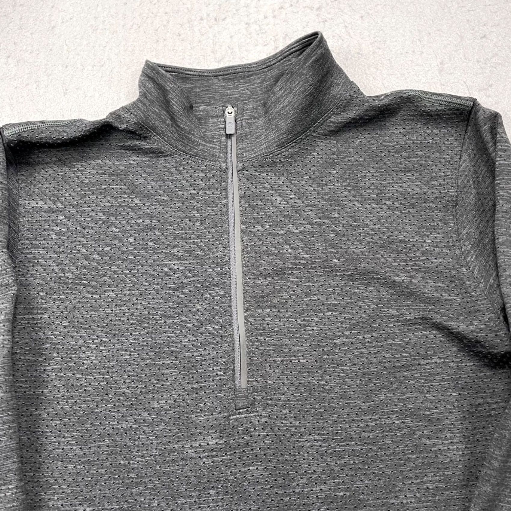 Lululemon Lululemon Jacket Mens Small Gray 1/4 Zip Pullover Gym Activewear Sports Running & Training Mens S Gray Size US S / EU 44-46 / 1 - 2 Thumbnail