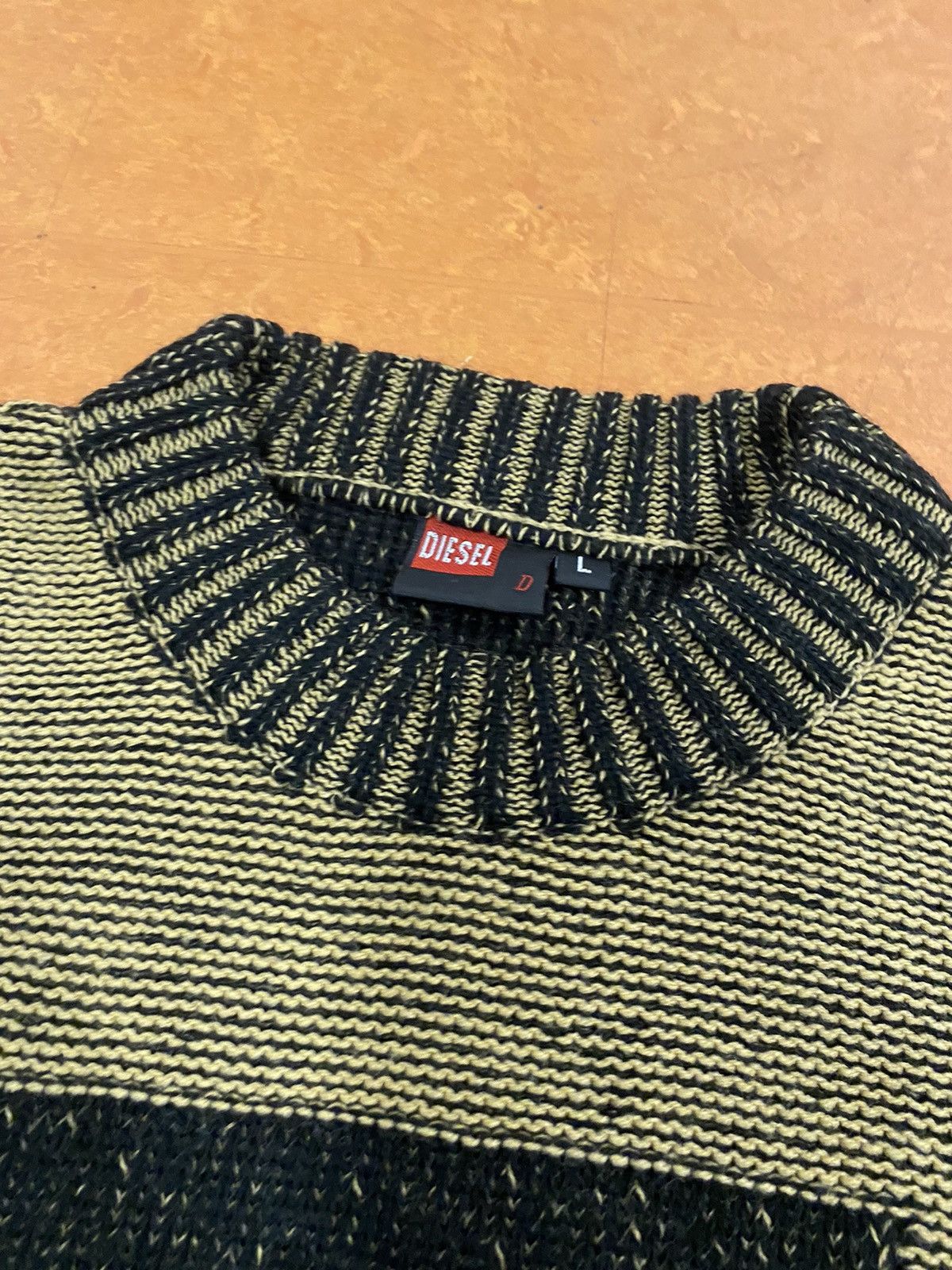 Diesel × Vintage Diesel vintage sweater 90a Size US L / EU 52-54 / 3 - 4 Thumbnail