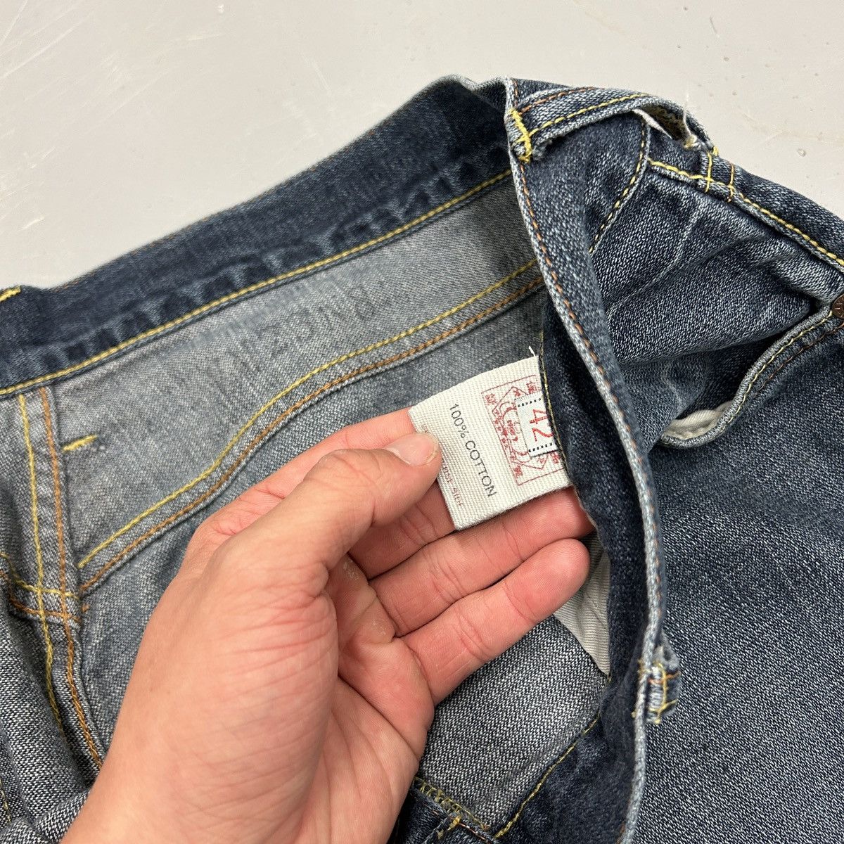 Crazy vintage y2k Japanese brand archive baggy jeans skater