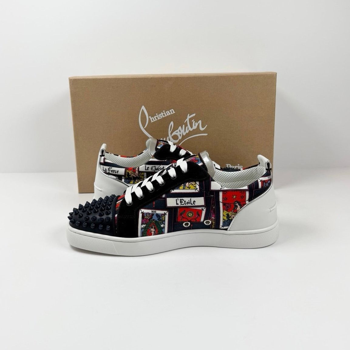 Christian Louboutin Size 8.5 - Christian Louboutin Low Top NEW Size US 8.5 / EU 41-42 - 7 Thumbnail