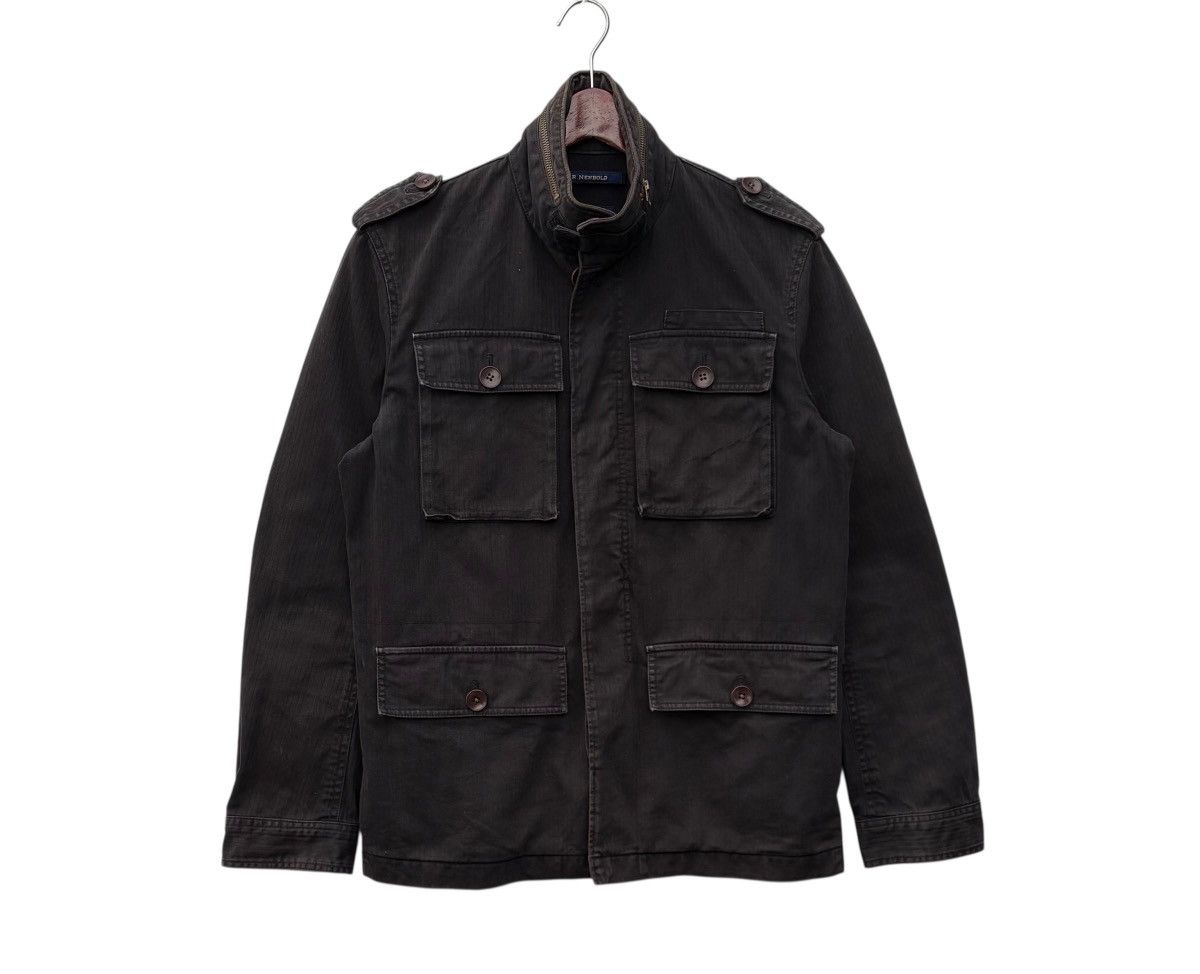 R.Newbold Faded R Newbold Paul Smith Tactical Military Hbt Jacket Size US S / EU 44-46 / 1 - 1 Thumbnail