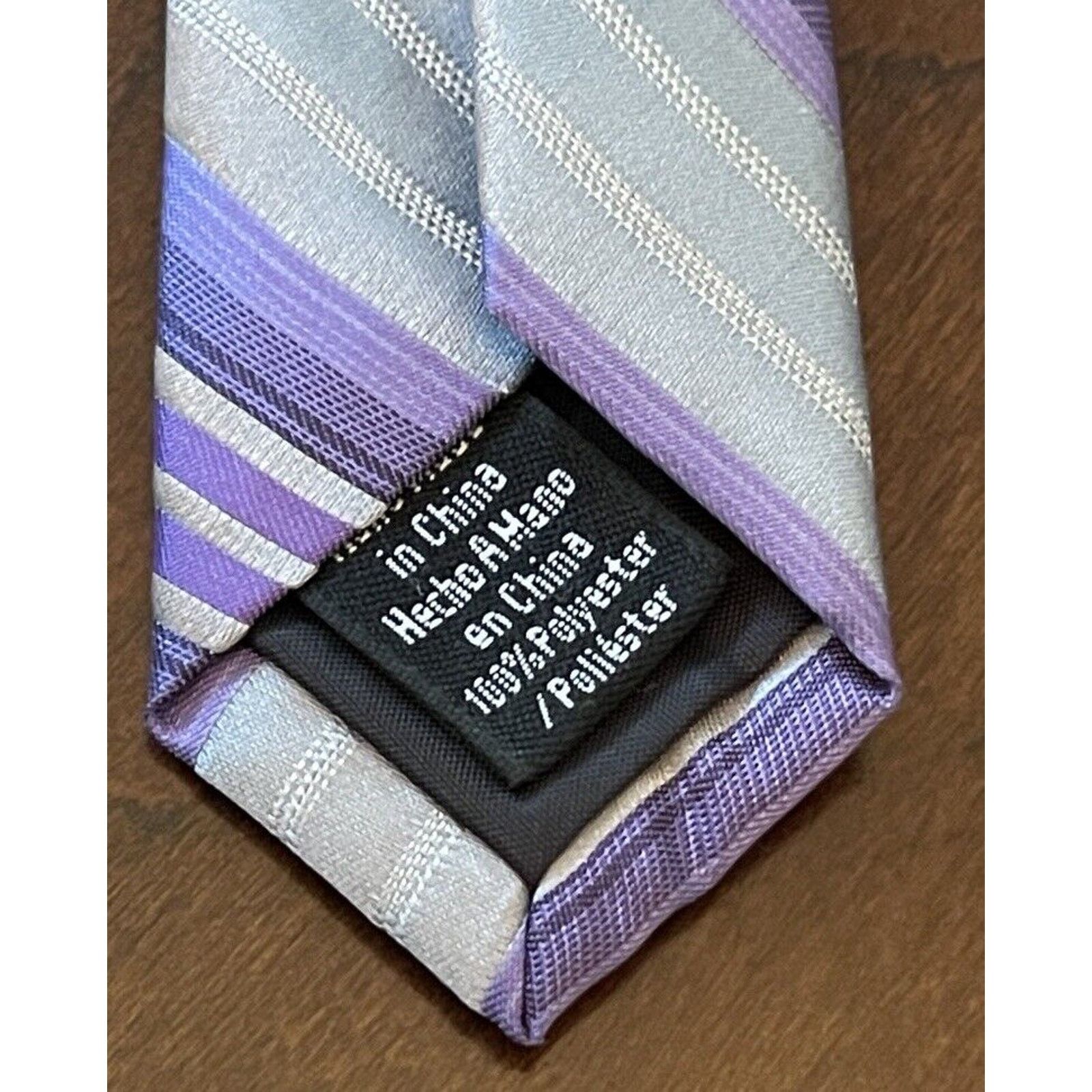 Apt. 9 Apt. 9 Purple Gray Hand Made 100% Polyester Made In China Size ONE SIZE - 7 Thumbnail