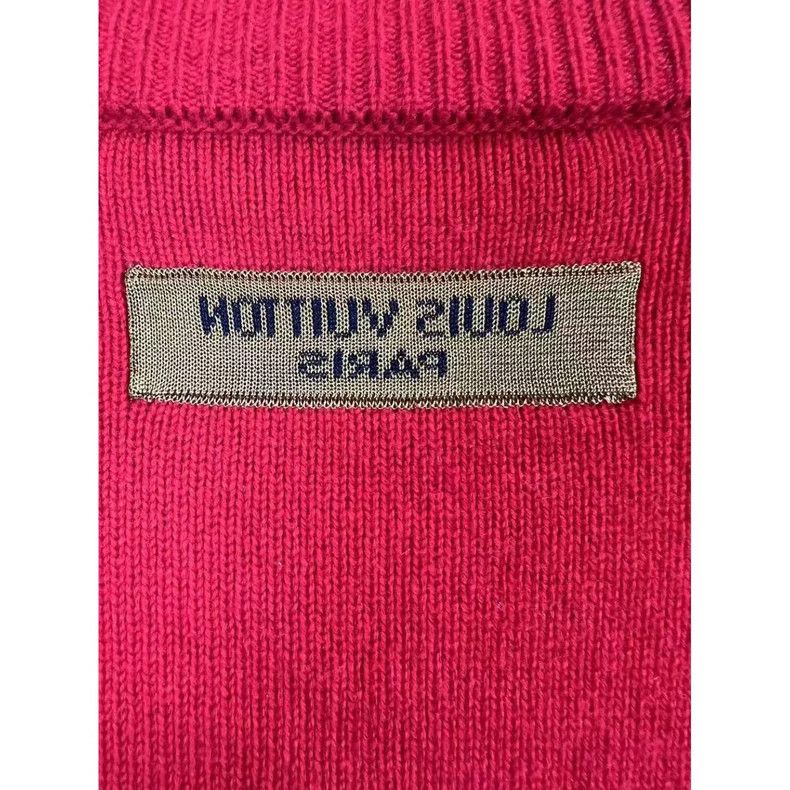 Louis Vuitton louis vuitton Sleeve Logo Cashmere Sweater 2501-Nextarrow Size US XXL / EU 58 / 5 - 4 Thumbnail