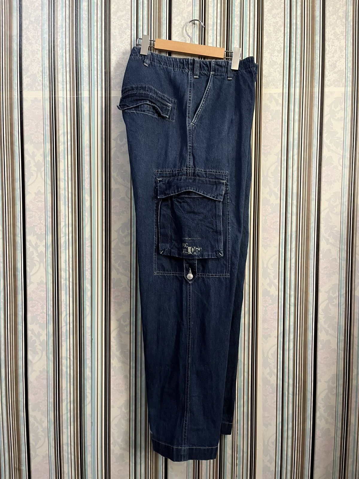 Polo Ralph Lauren 1990s RL jeans cargo baggy techwear #I Size US 34 / EU 50 - 5 Thumbnail