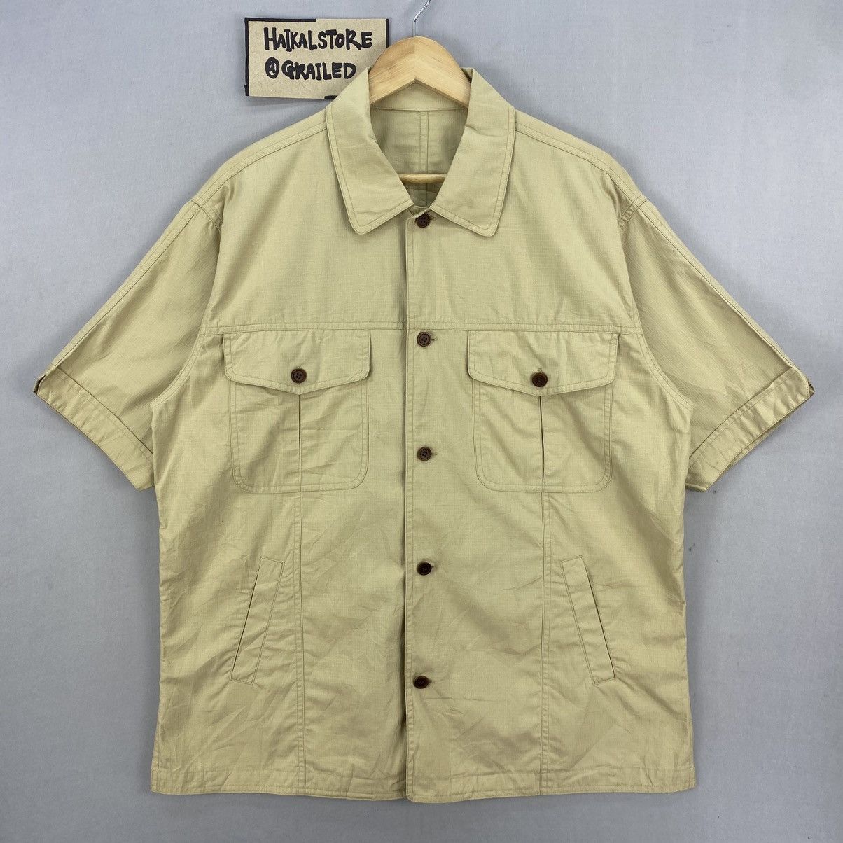Daniel Hechter Daniel Hechter Casual Ripstop Fabric Shirt Button Up Size US M / EU 48-50 / 2 - 1 Thumbnail