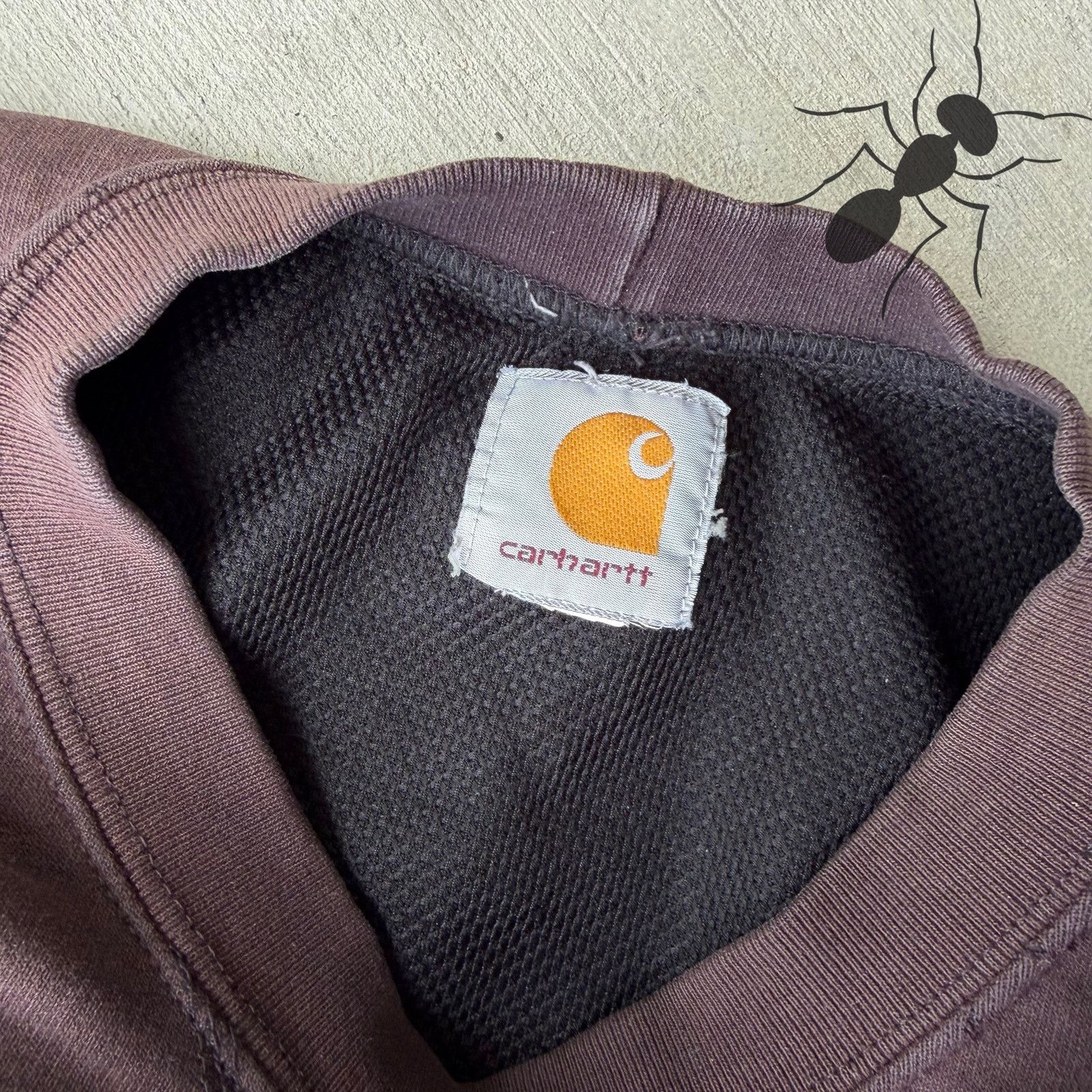 Carhartt × Vintage Carhartt faded black work wear crewneck sweatshirt Size US L / EU 52-54 / 3 - 5 Thumbnail