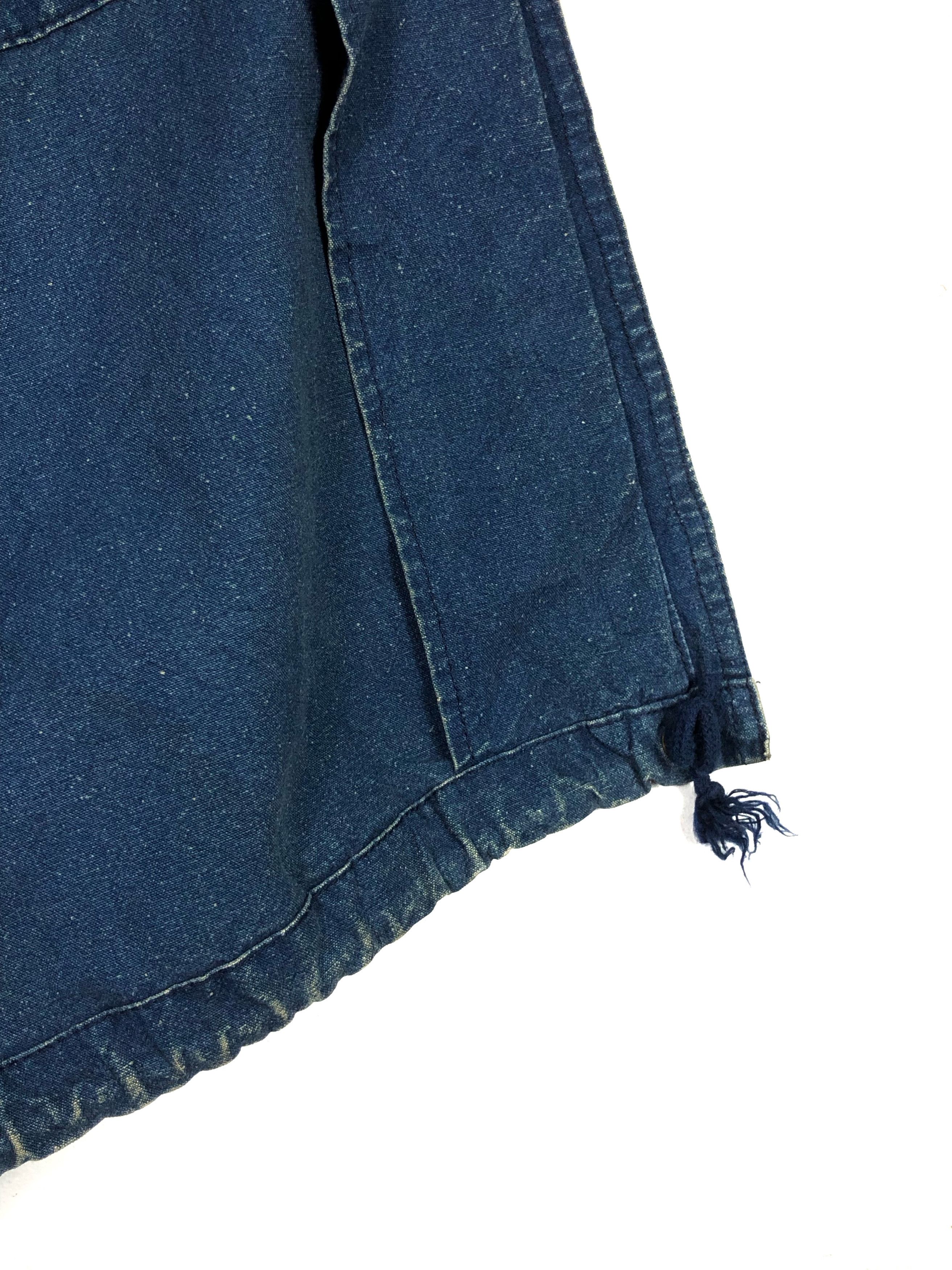 Marithe + Francois Girbaud RARE🔥80’S MFG NUN STYLE DENIM JACKET FLAP ZIP HOOD Size US L / EU 52-54 / 3 - 13 Thumbnail