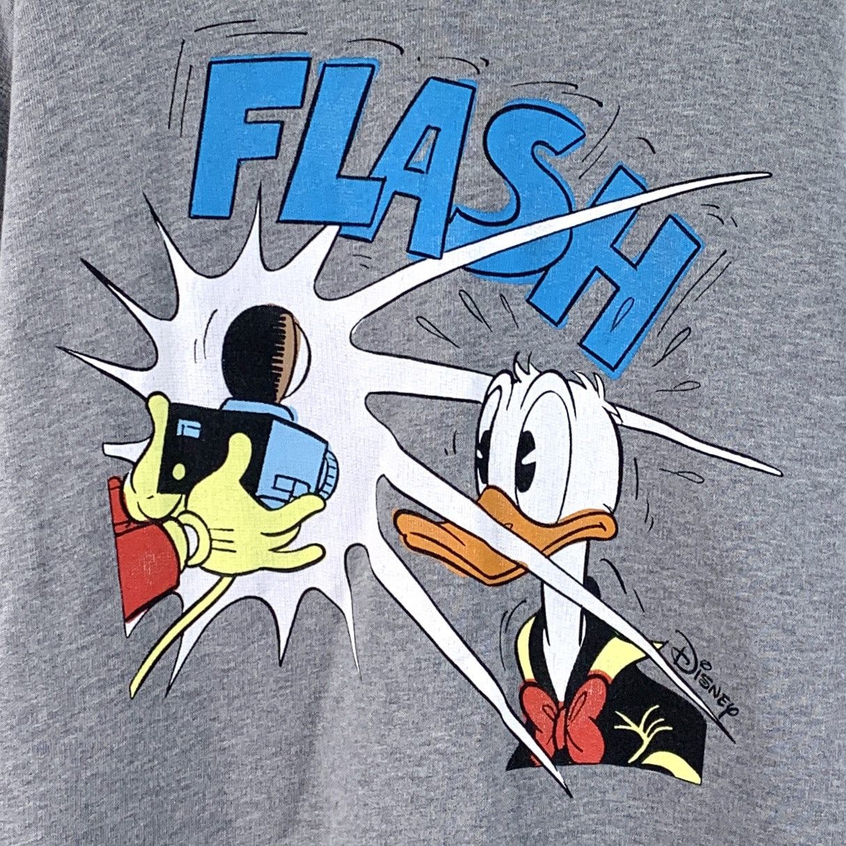 Gucci Gucci x Disney Grey Donald Duck Long Sleeve Sweatshirt K26WX Size US XS / EU 42 / 0 - 4 Thumbnail