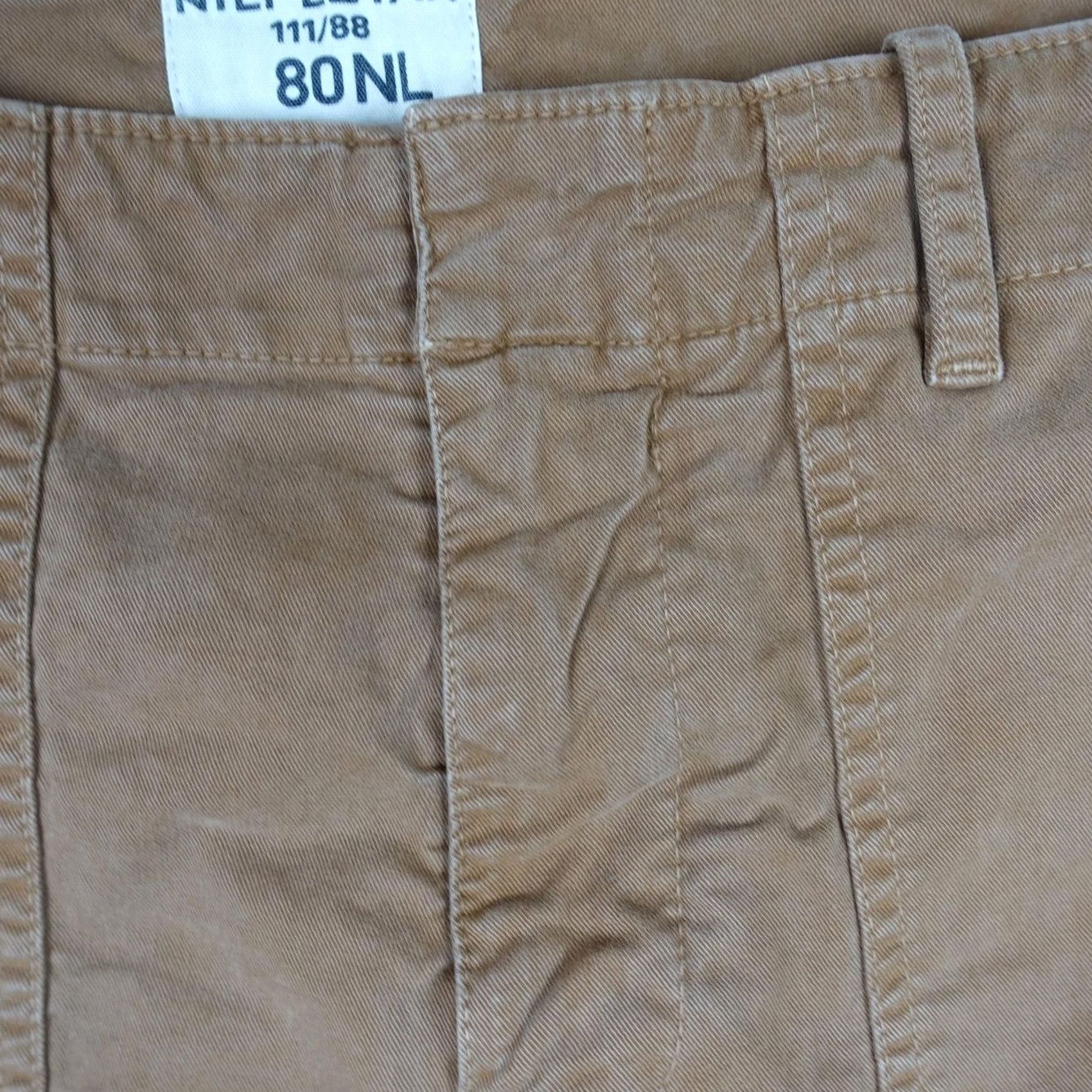 Nili Lotan Nili Lotan Pants Womens 4 Brown Twill Jogger Ankle Zip Cuffed Pockets Casual 80 Size 27" / US 4 / IT 40 - 3 Thumbnail