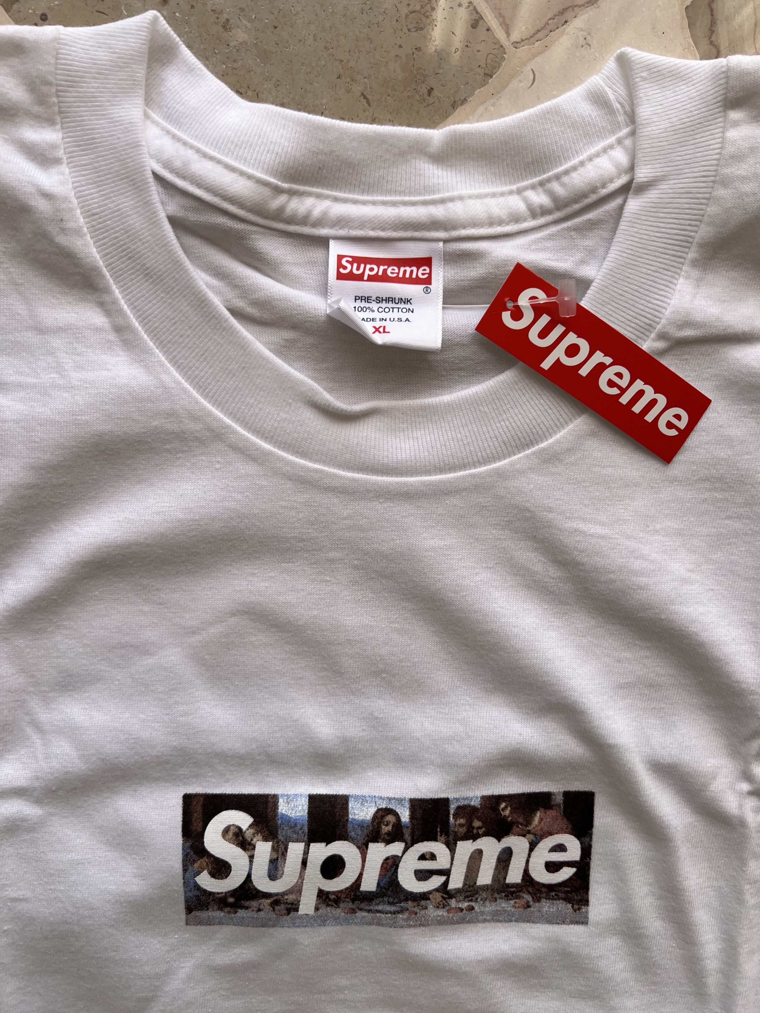 Supreme Supreme Milan Box Logo the last supper leonardo da vinci Size US XL / EU 56 / 4 - 5 Thumbnail