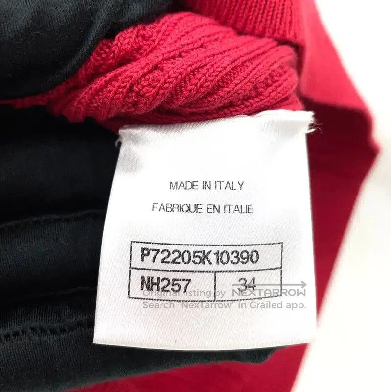 Chanel Chanel Red Cotton Blend Women's Pullover . Size S / US 4 / IT 40 - 8 Thumbnail