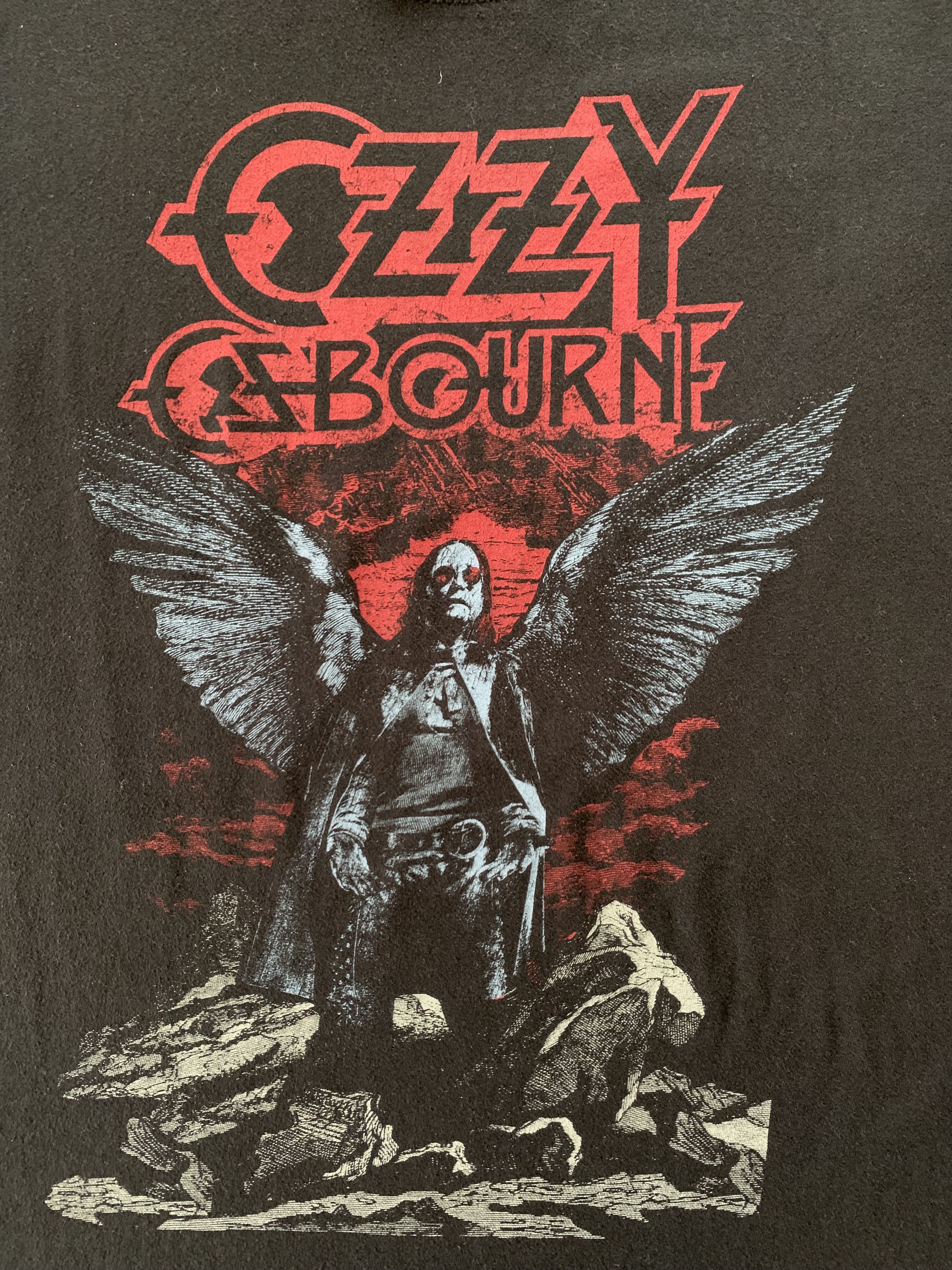 Band Tees × Gildan × Ozzy Osbourne Vintage Ozzy Osbourne Gildan T-Shirt Size US L / EU 52-54 / 3 - 6 Thumbnail