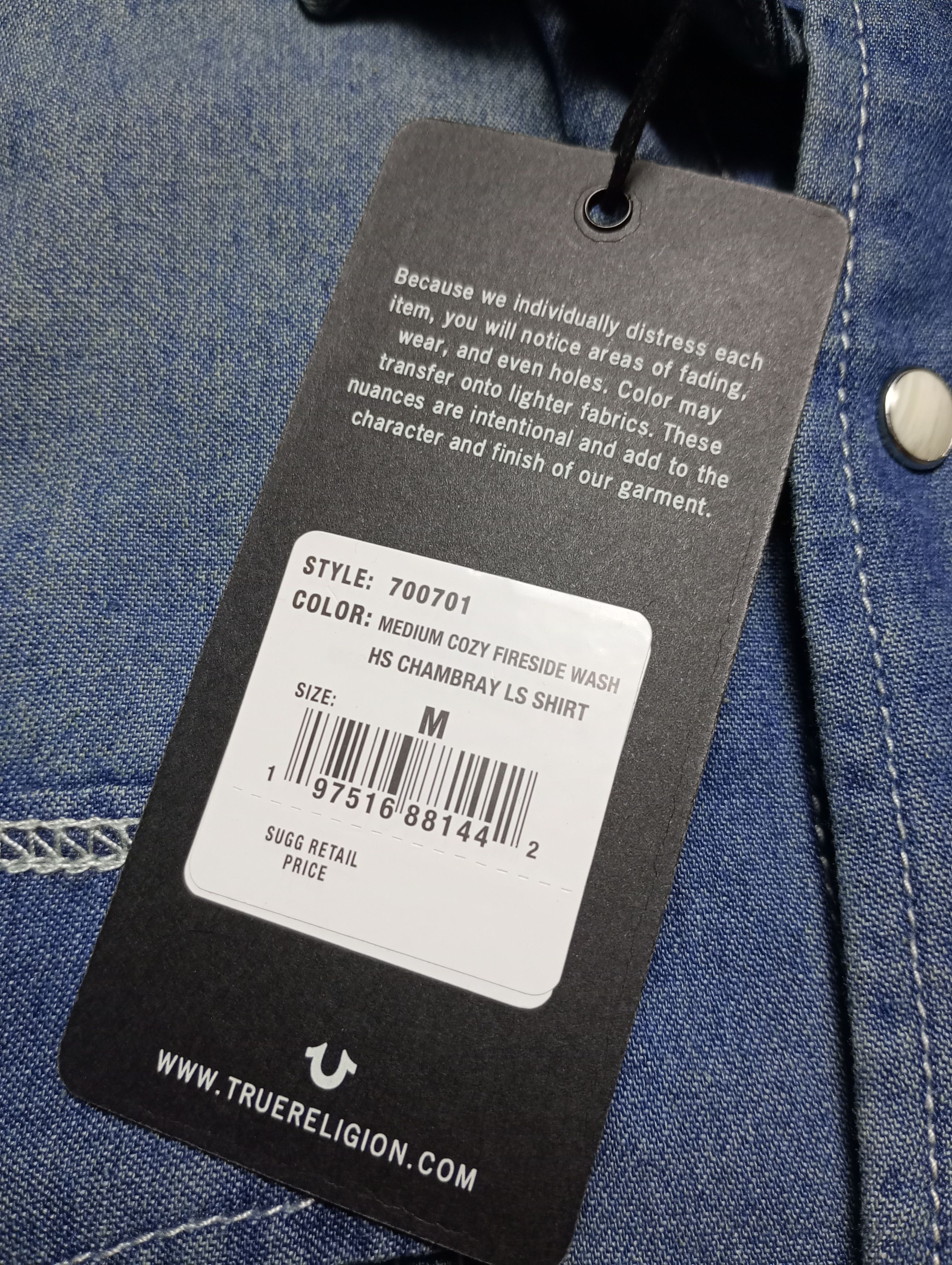 True Religion True Religion Shirt Size US M / EU 48-50 / 2 - 6 Thumbnail