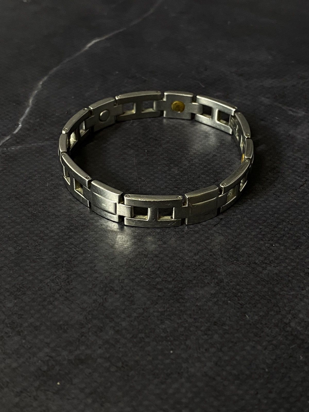 Japanese Brand Silver-Tone Chain Bracelet Size ONE SIZE - 6 Thumbnail
