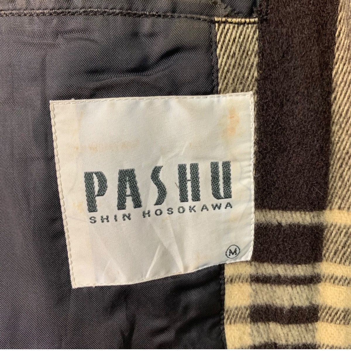 Japanese Brand Vintage PASHU SHIN HOSOKAWA Checked Flannel Jacket 2918-C132 Size US M / EU 48-50 / 2 - 15 Thumbnail