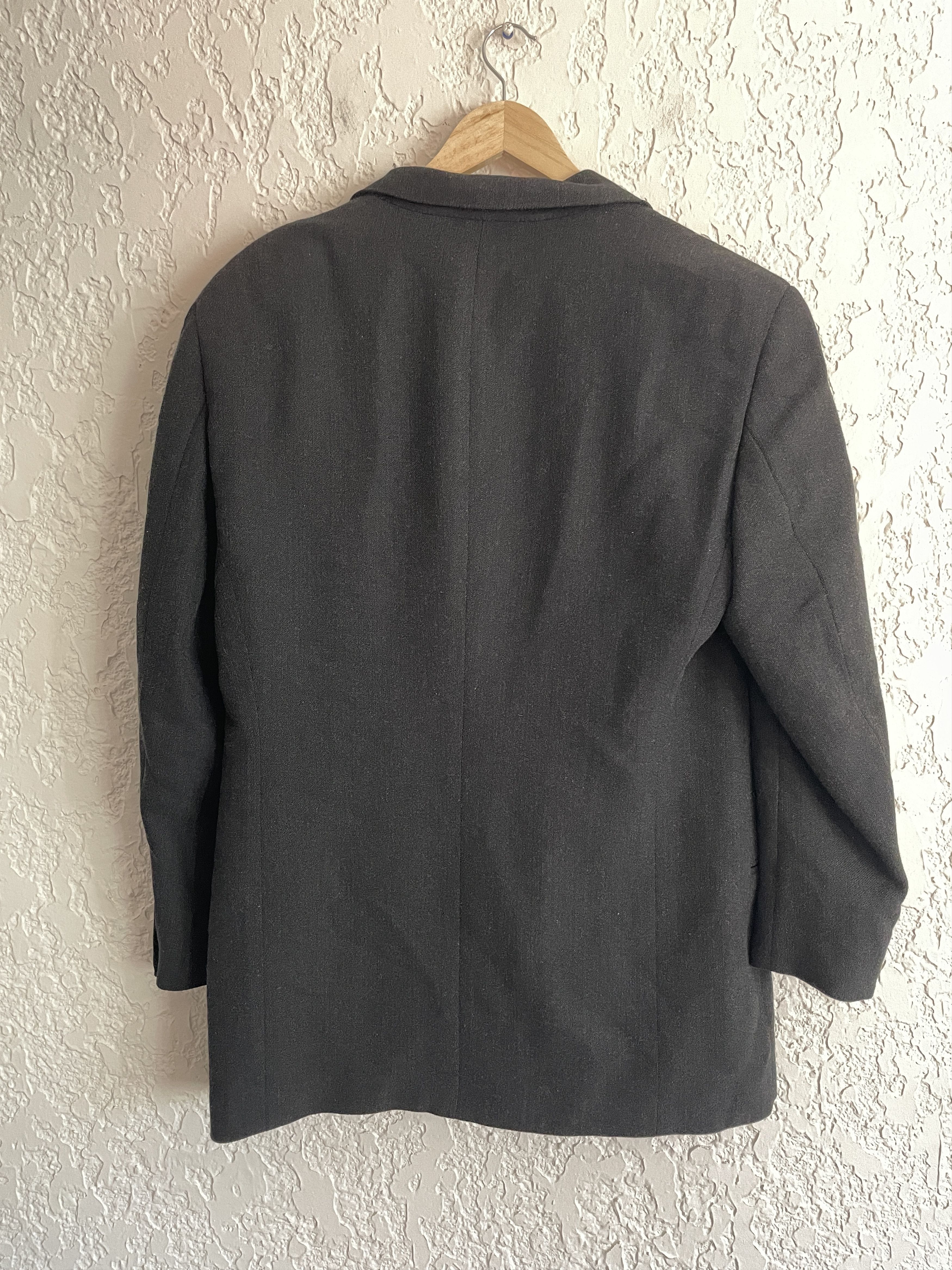 Giorgio Armani 🔥 Giorgio Armani® RARE 90s Twill Double Breasted Blazer Size 44R - 4 Thumbnail