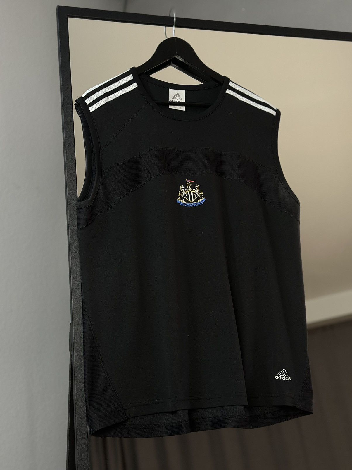 Adidas Vintage New Castle 2003 t-shirt Soccer Jersey England Size US XL / EU 56 / 4 - 2 Thumbnail