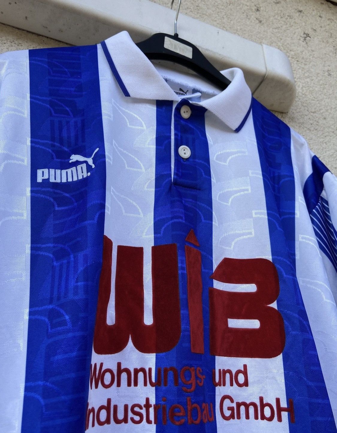 Puma Vintage Puma Germany Football Jersey 90s rare archive Size US XXL / EU 58 / 5 - 2 Thumbnail