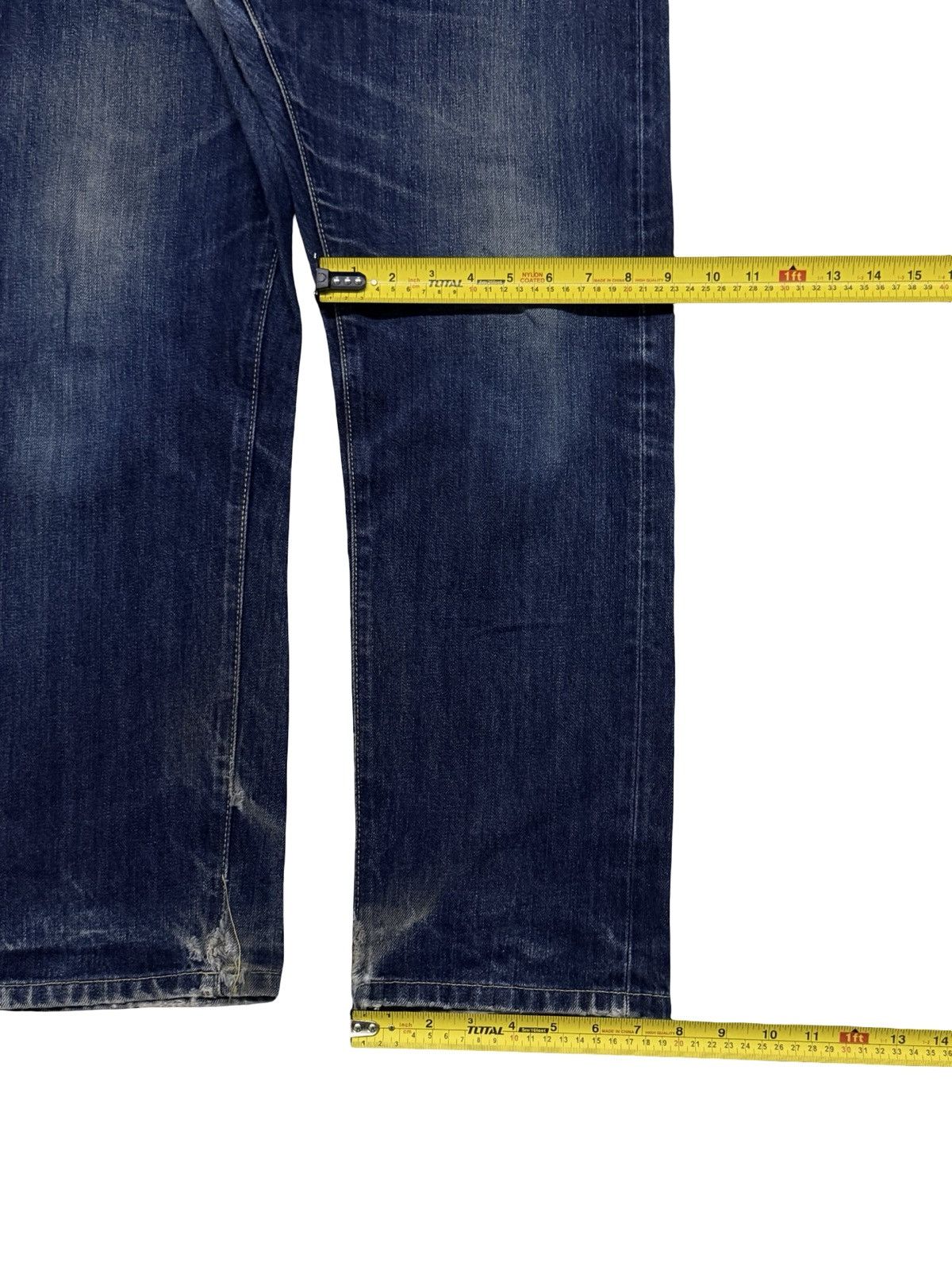 Uniqlo Vintage Uniqlo Japanese Selvedge Denim Jeans | W34 Size US 34 / EU 50 - 17 Thumbnail
