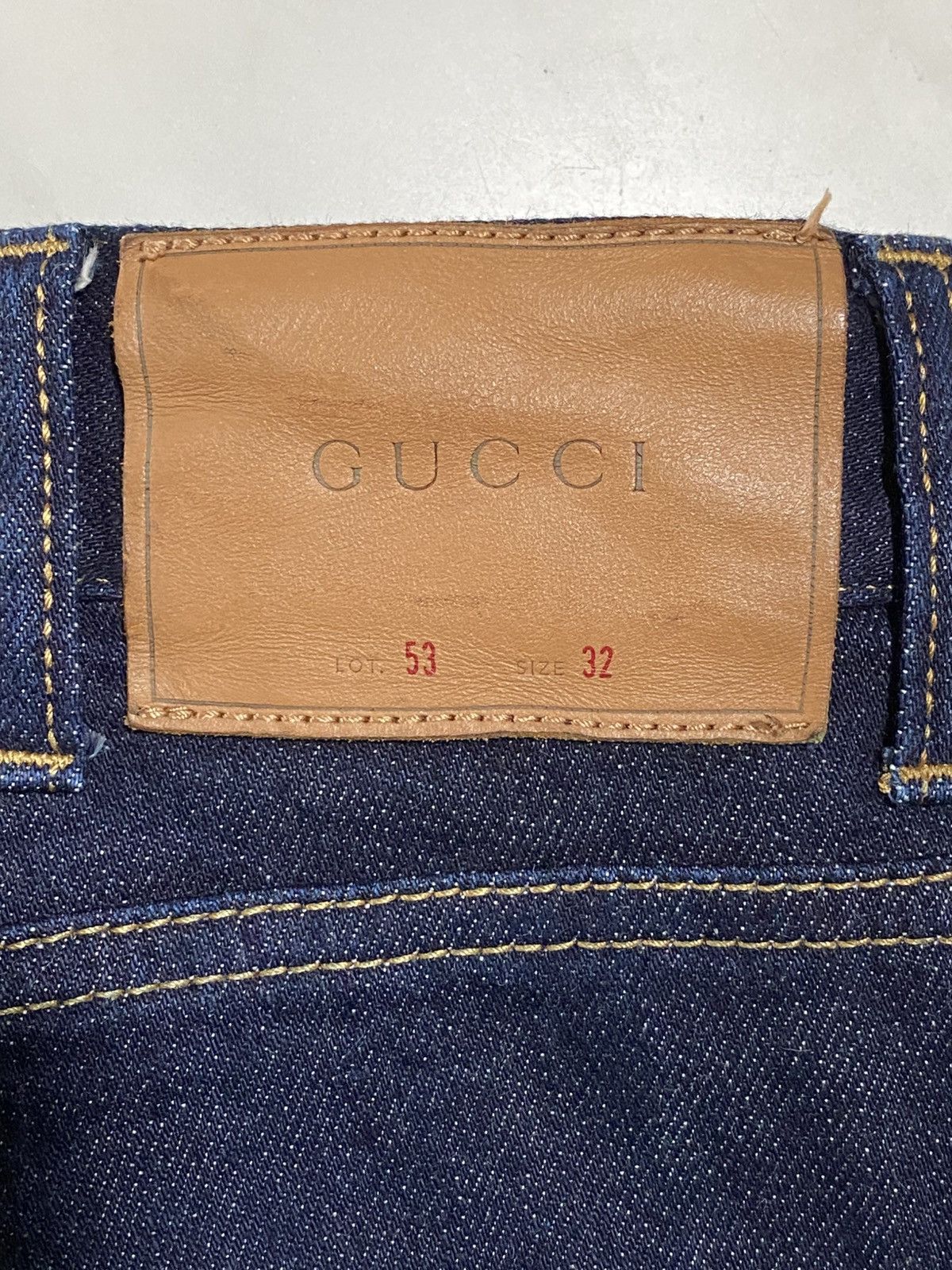 Gucci Gucci Denim Jeans with Trimmed Cuff Size US 32 / EU 48 - 9 Thumbnail